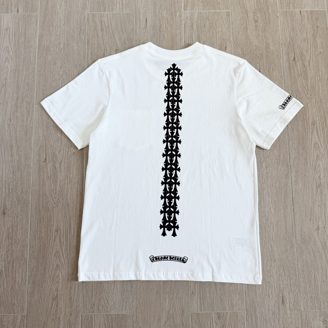 Chrome Hearts CH 克罗心  圆领 短袖 T恤  A0  直列十字架