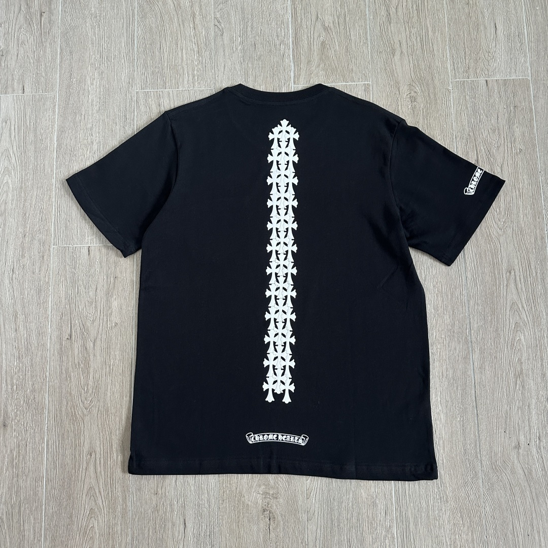 Chrome Hearts CH 克罗心  圆领 短袖 T恤  A0  直列十字架