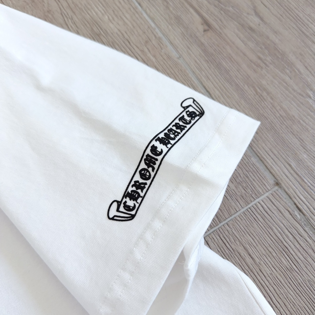 Chrome Hearts CH 克罗心  圆领 短袖 T恤  A0  直列十字架