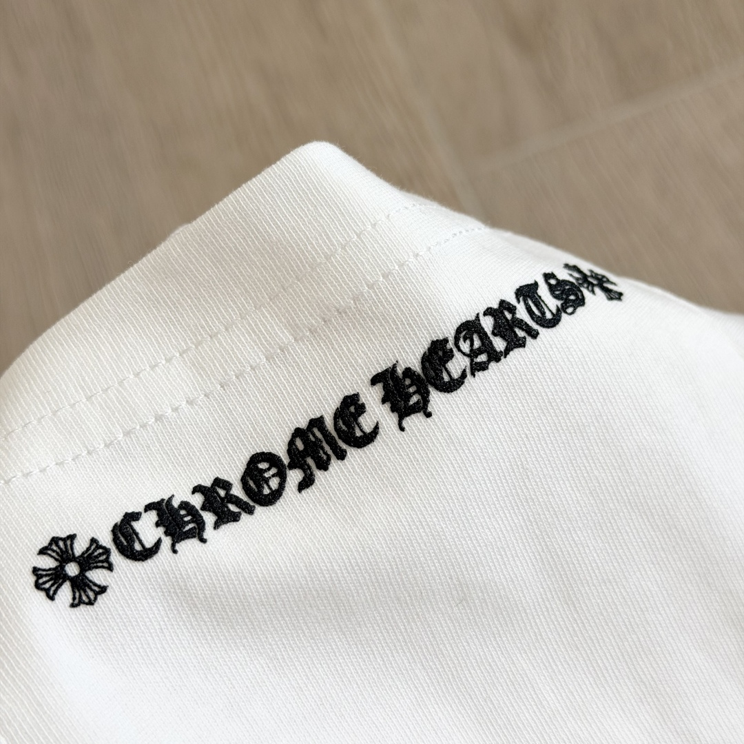 Chrome Hearts CH 克罗心  圆领 短袖 T恤  A0  直列十字架