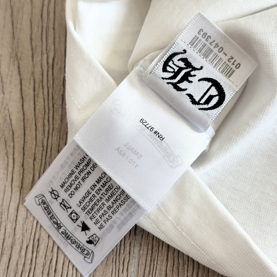 Chrome Hearts CH 克罗心  圆领 短袖 T恤  A0  直列十字架