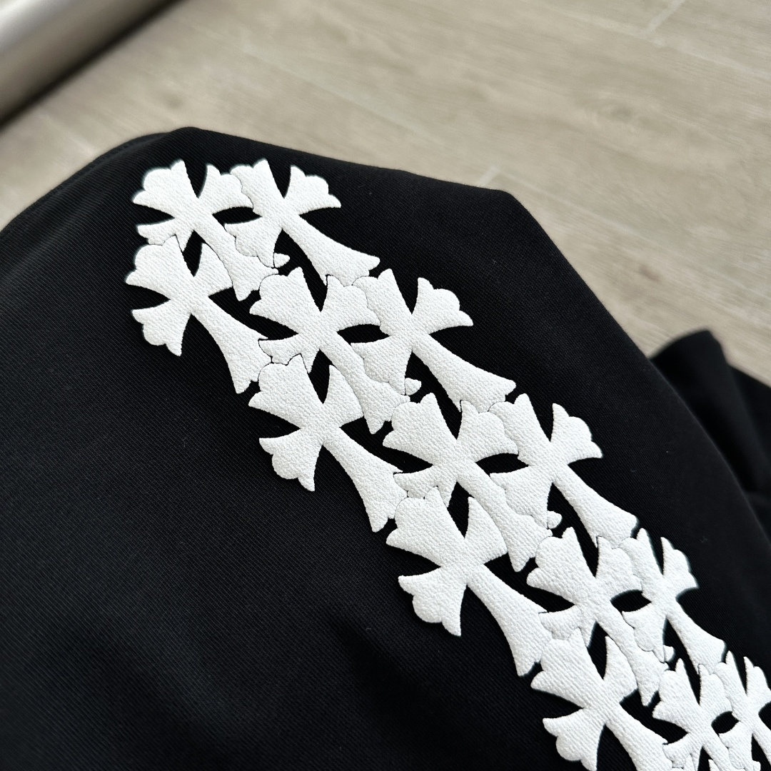 Chrome Hearts CH 克罗心  圆领 短袖 T恤  A0  直列十字架