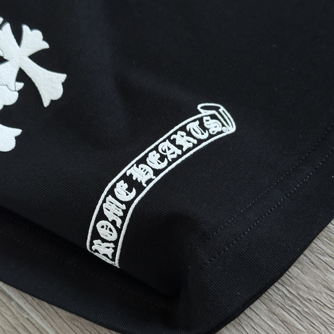 Chrome Hearts CH 克罗心  圆领 短袖 T恤  A0  直列十字架