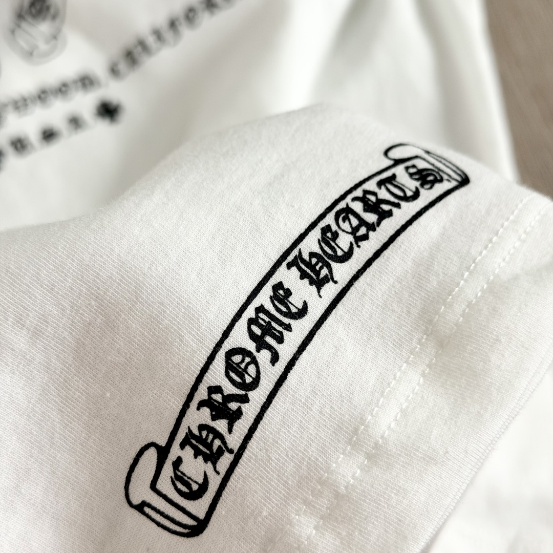 Chrome Hearts CH 克罗心 女款  短袖  修身 三元素 A5   