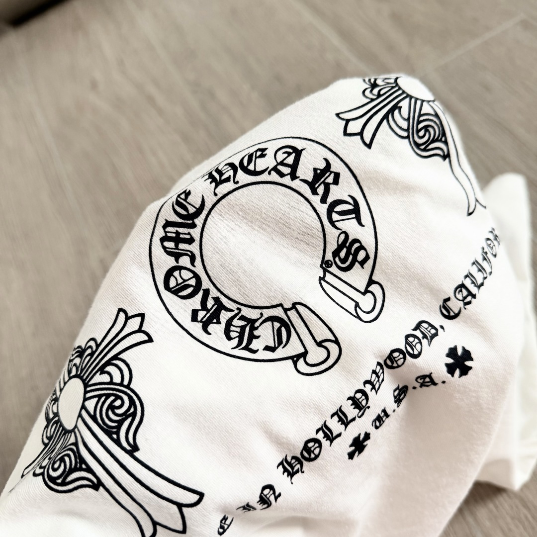 Chrome Hearts CH 克罗心 女款  短袖  修身 三元素 A5   