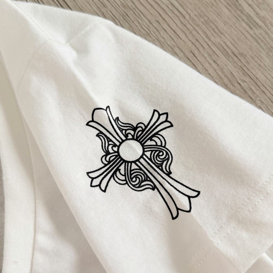 Chrome Hearts CH 克罗心 女款  短袖  修身 三元素 A5   