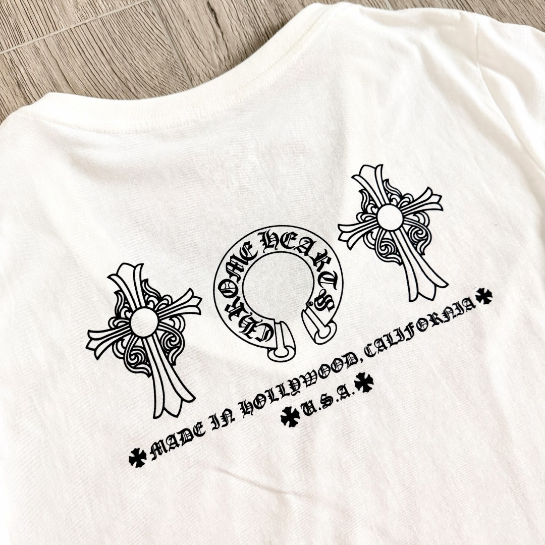 Chrome Hearts CH 克罗心 女款  短袖  修身 三元素 A5   