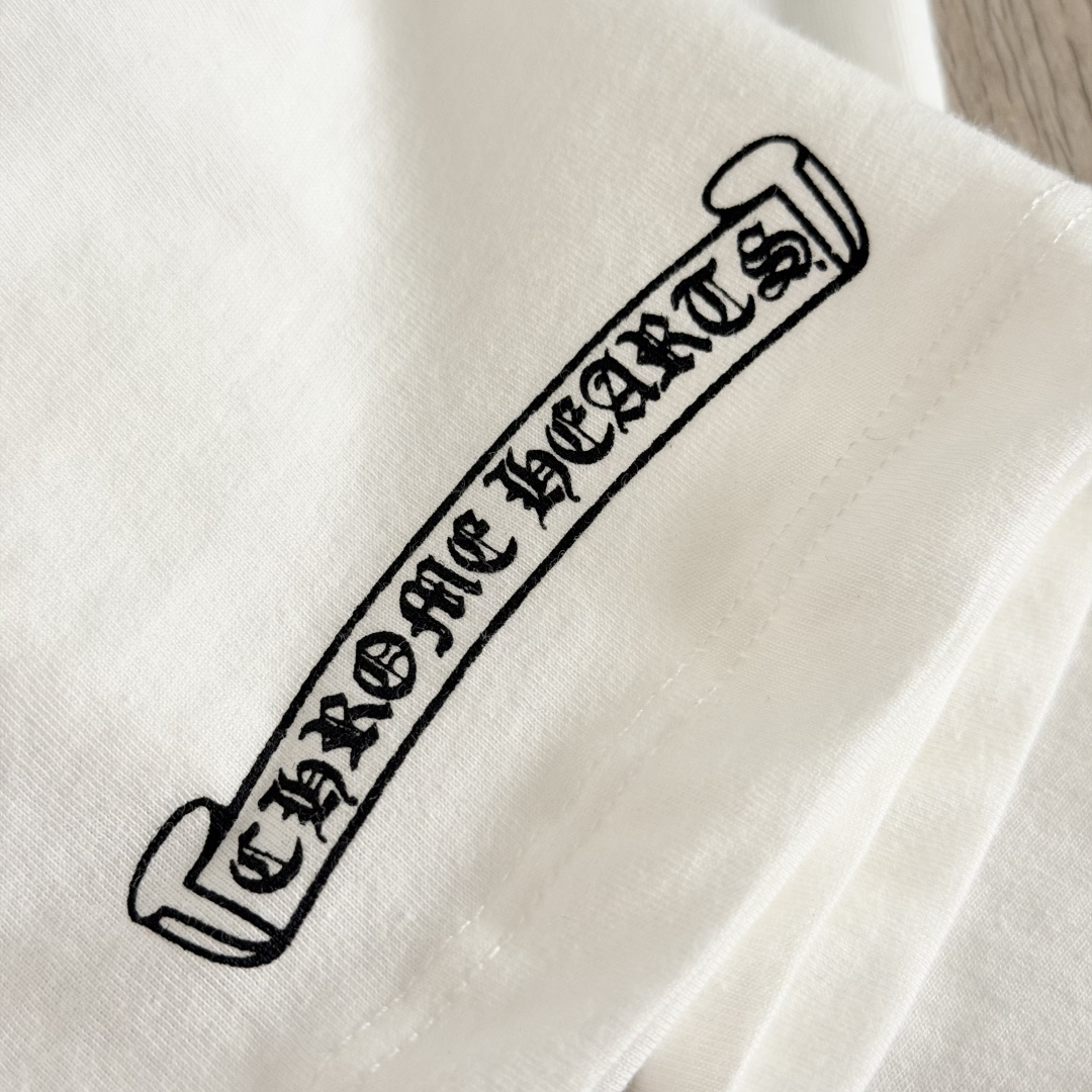 Chrome Hearts CH 克罗心 女款  短袖  修身 三元素 A5   