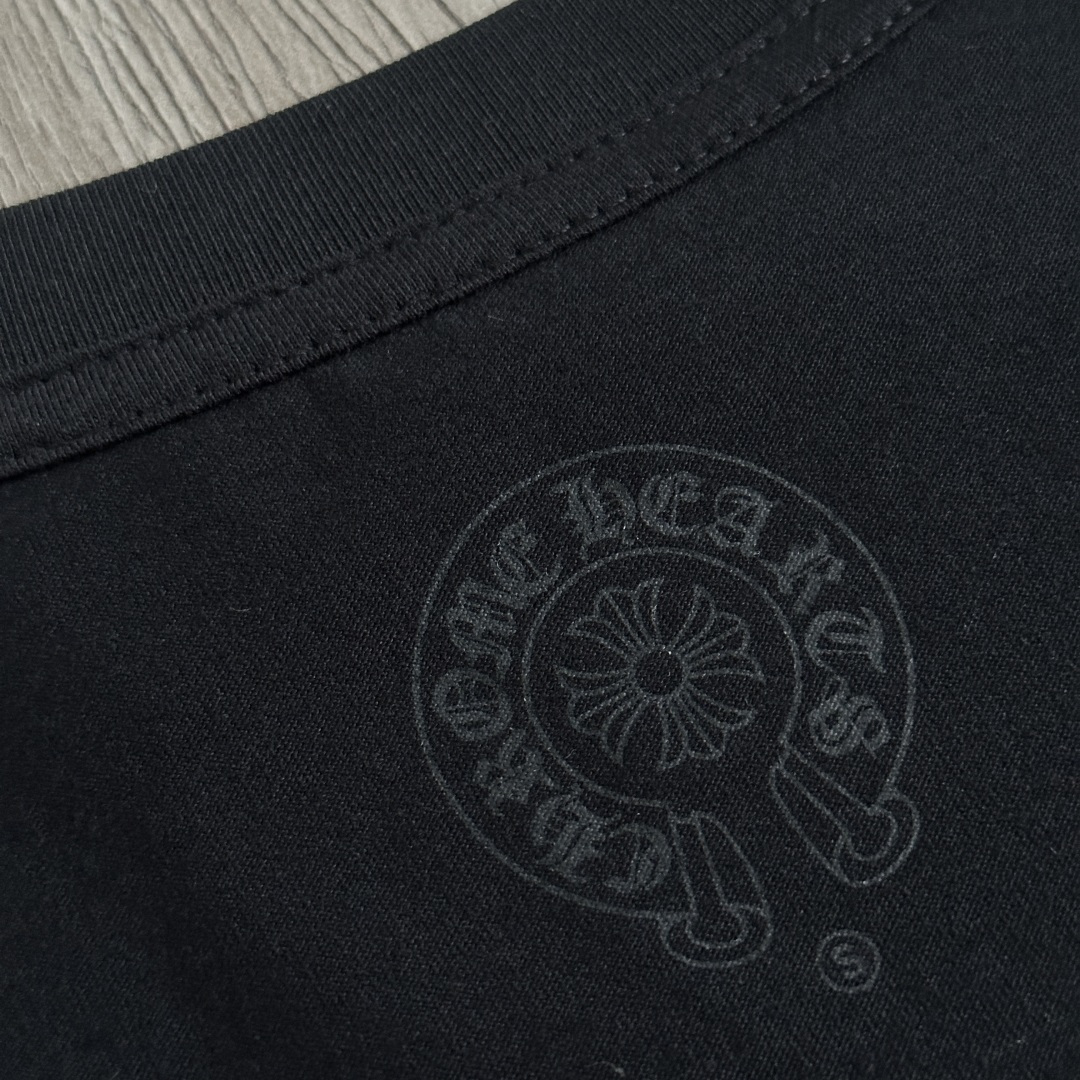 Chrome Hearts CH 克罗心 女款  短袖  修身 三元素 A5   