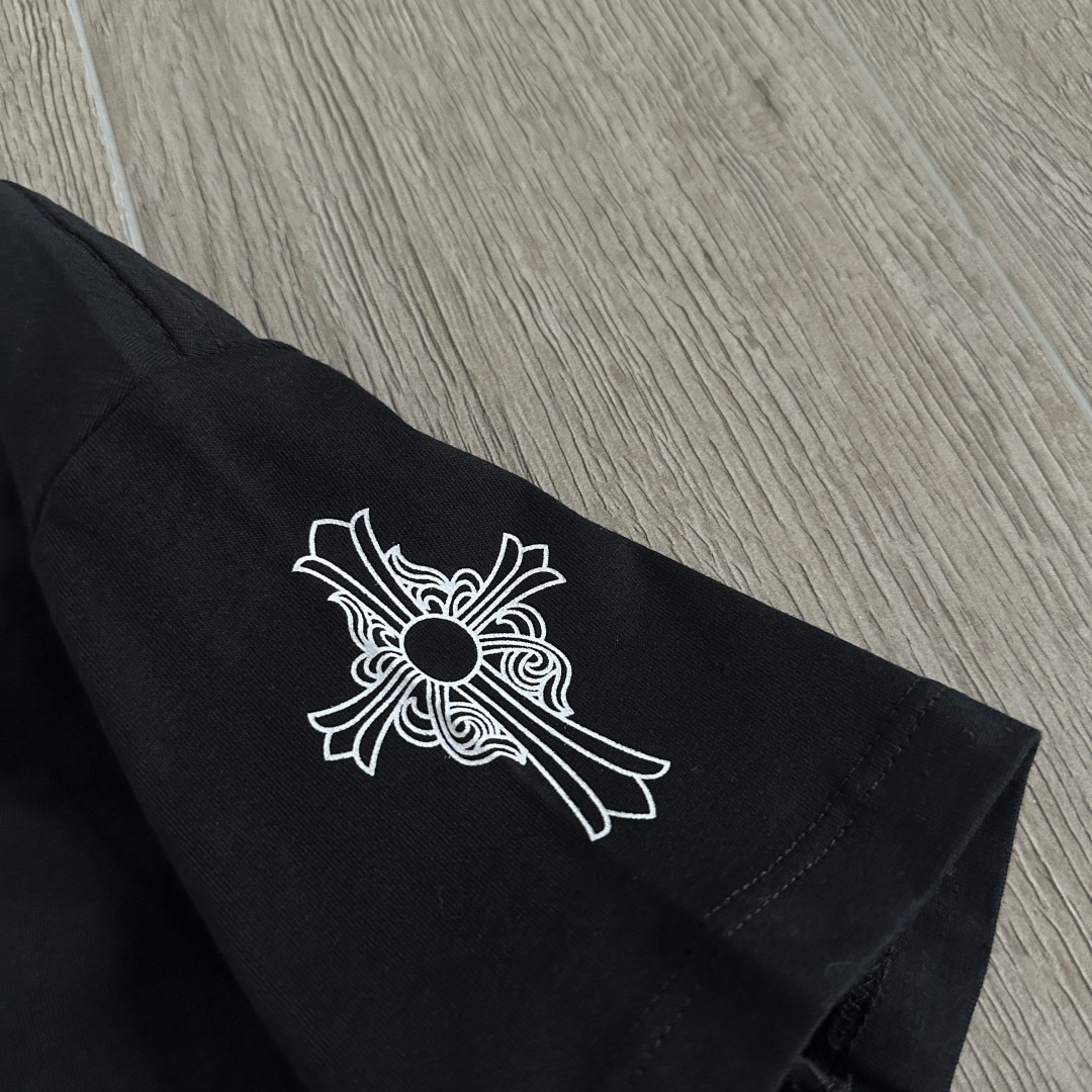 Chrome Hearts CH 克罗心 女款  短袖  修身 三元素 A5   