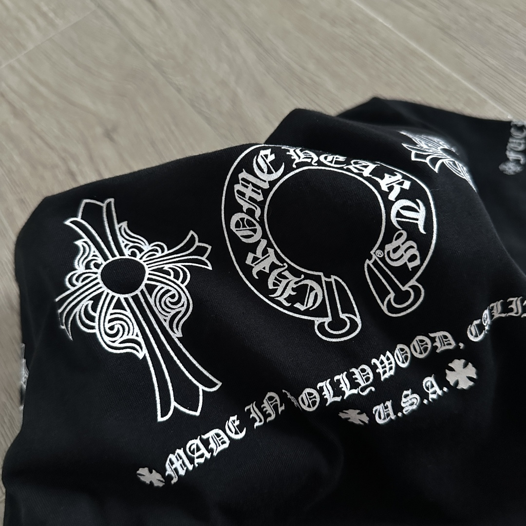Chrome Hearts CH 克罗心 女款  短袖  修身 三元素 A5   