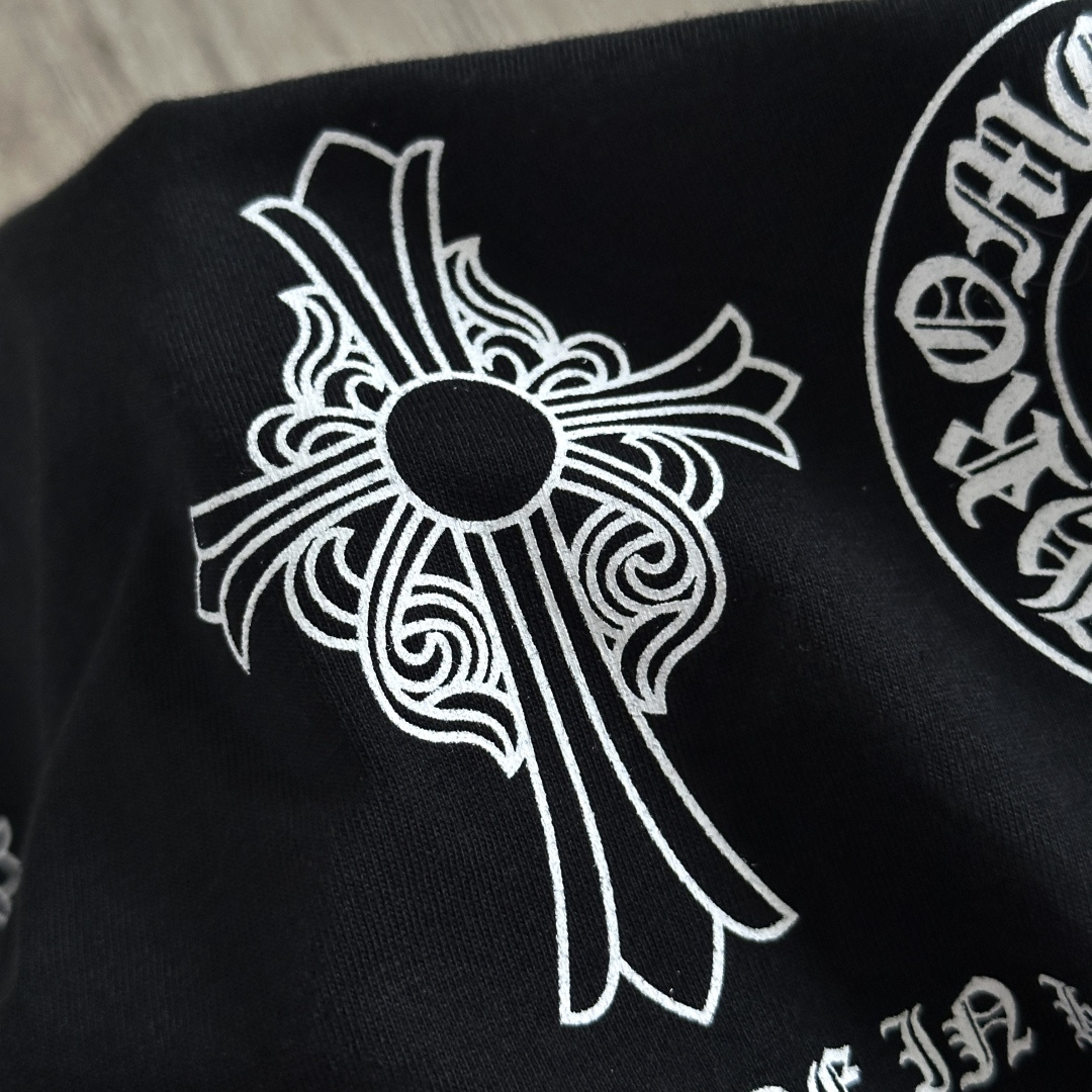 Chrome Hearts CH 克罗心 女款  短袖  修身 三元素 A5   