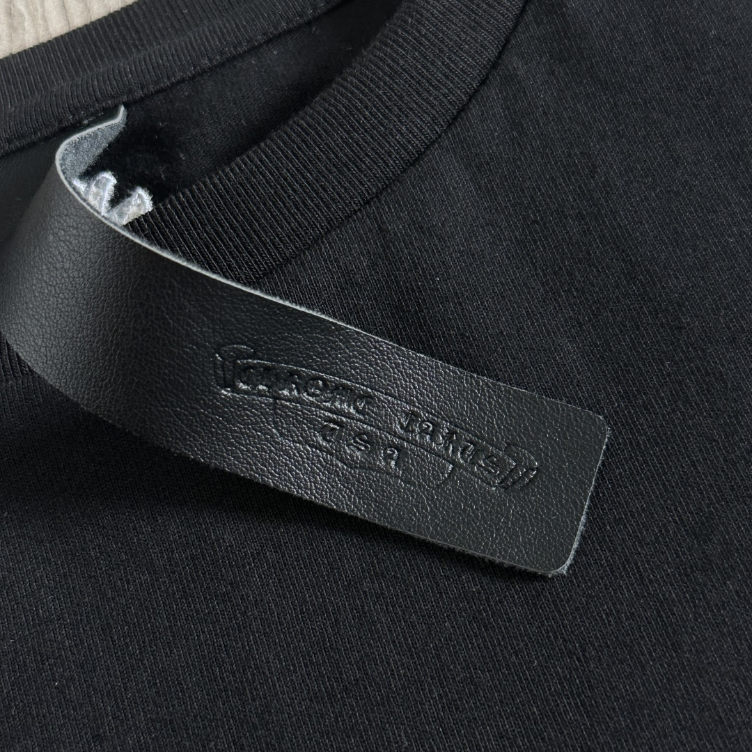 Chrome Hearts CH 克罗心 女款  Lisa同款刺绣十字架短款 短袖   A5 