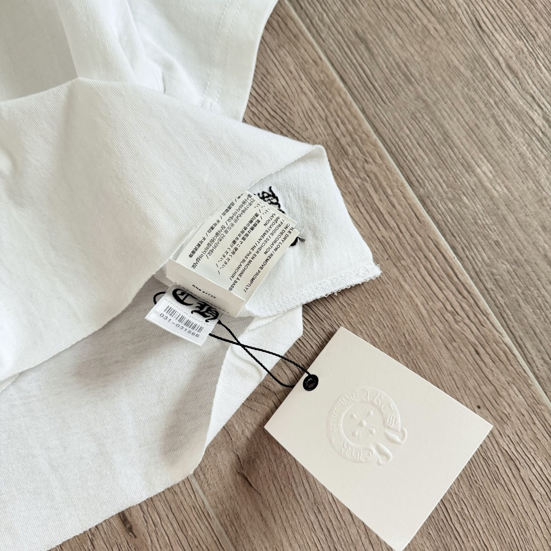 Chrome Hearts CH 克罗心 女款  Lisa同款刺绣十字架短款 短袖   A5 