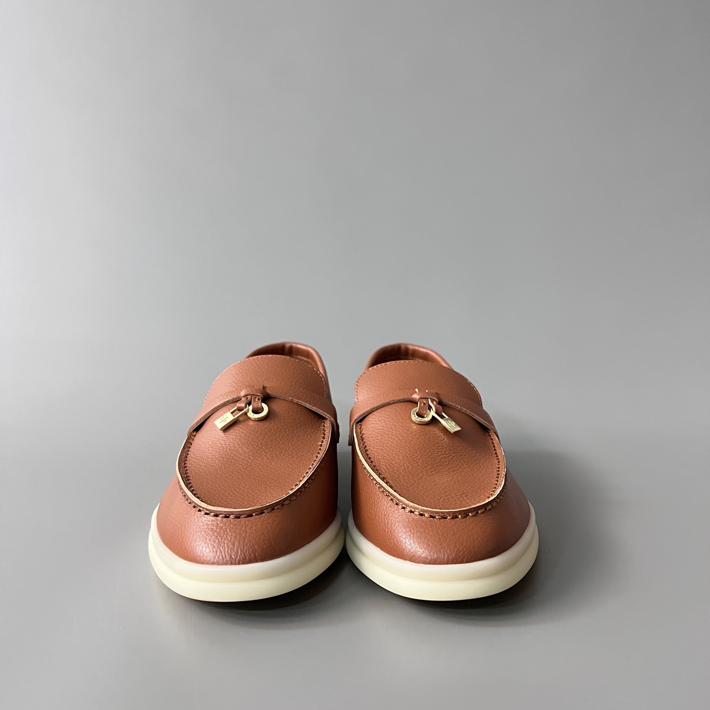 Loro Piana LP Summer Walk / End Walk — Low-Top, Round-Toe Slip-On Loafers for Women