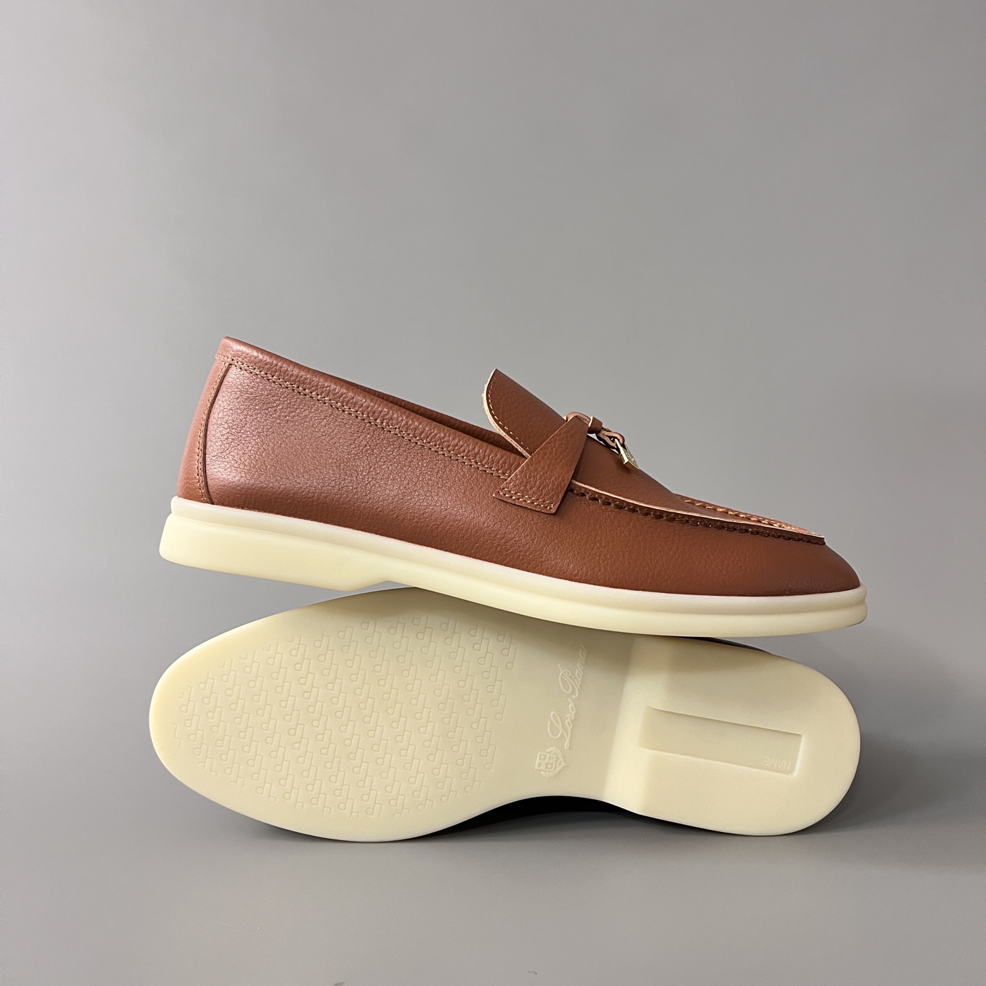 Loro Piana LP Summer Walk / End Walk — Low-Top, Round-Toe Slip-On Loafers for Women