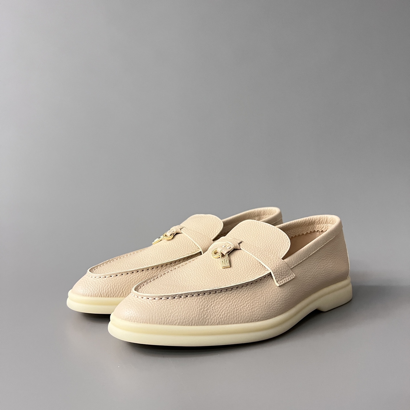 Loro Piana LP Summer Walk / End Walk — Low-Top, Round-Toe Slip-On Loafers for Women