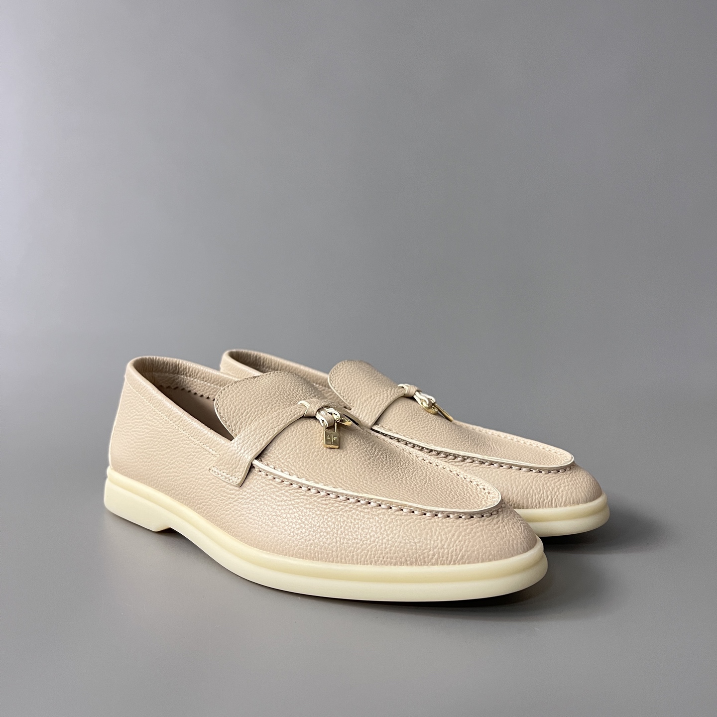 Loro Piana LP Summer Walk / End Walk — Low-Top, Round-Toe Slip-On Loafers for Women