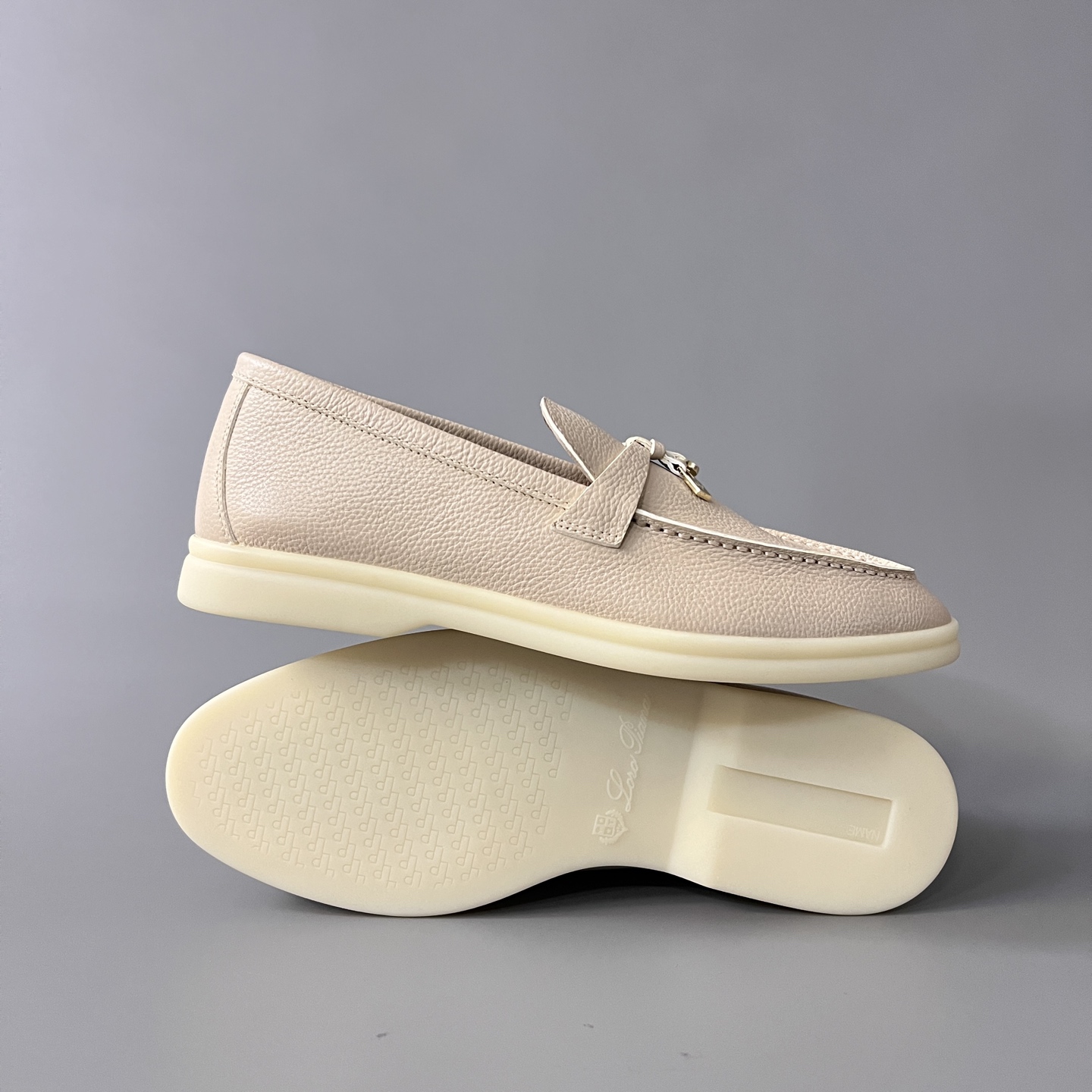 Loro Piana LP Summer Walk / End Walk — Low-Top, Round-Toe Slip-On Loafers for Women