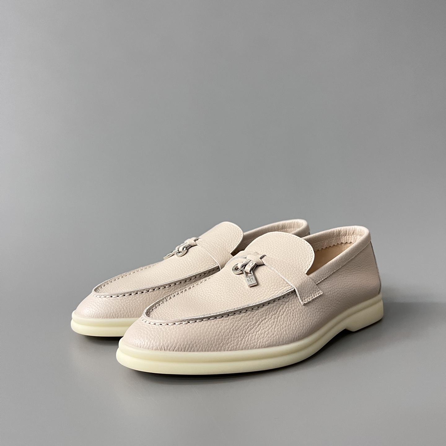 Loro Piana LP Summer Walk / End Walk — Low-Top, Round-Toe Slip-On Loafers for Women