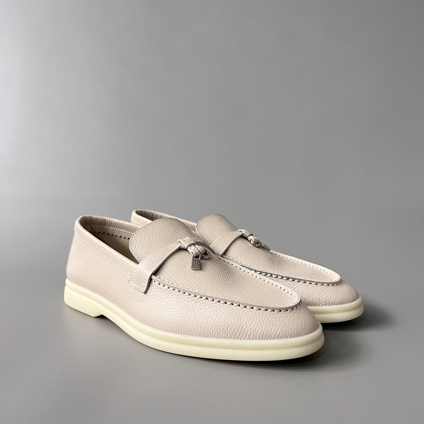 Loro Piana LP Summer Walk / End Walk — Low-Top, Round-Toe Slip-On Loafers for Women
