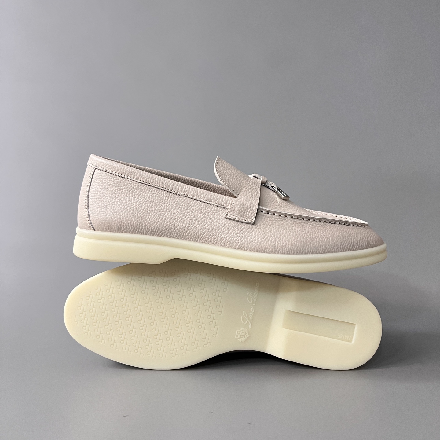Loro Piana LP Summer Walk / End Walk — Low-Top, Round-Toe Slip-On Loafers for Women