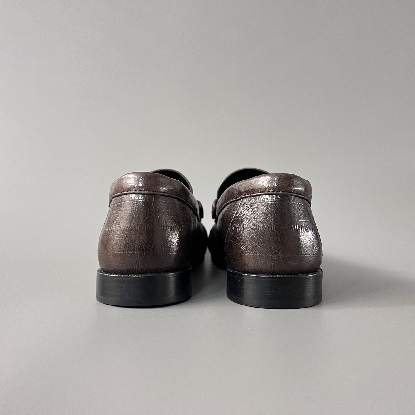 SAINT LAURENT Penny — Genuine Leather, Laceless, 1:1 Replica Loafers  Women's Shoes