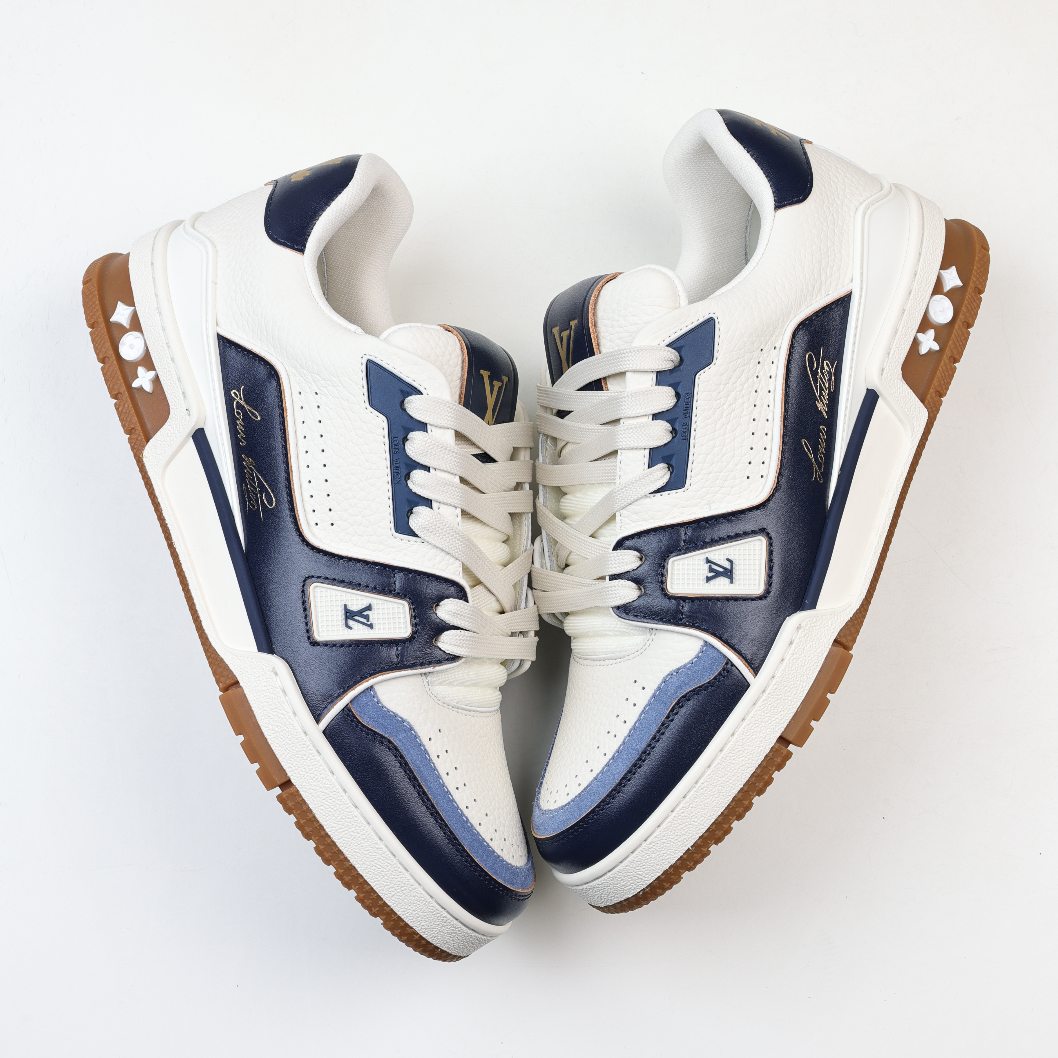 Louis Vuitton Best UA Batch LV Trainer - Hand-finished Luxury Sport Shoes for Men & Women MAX 1AKB8Y-D0