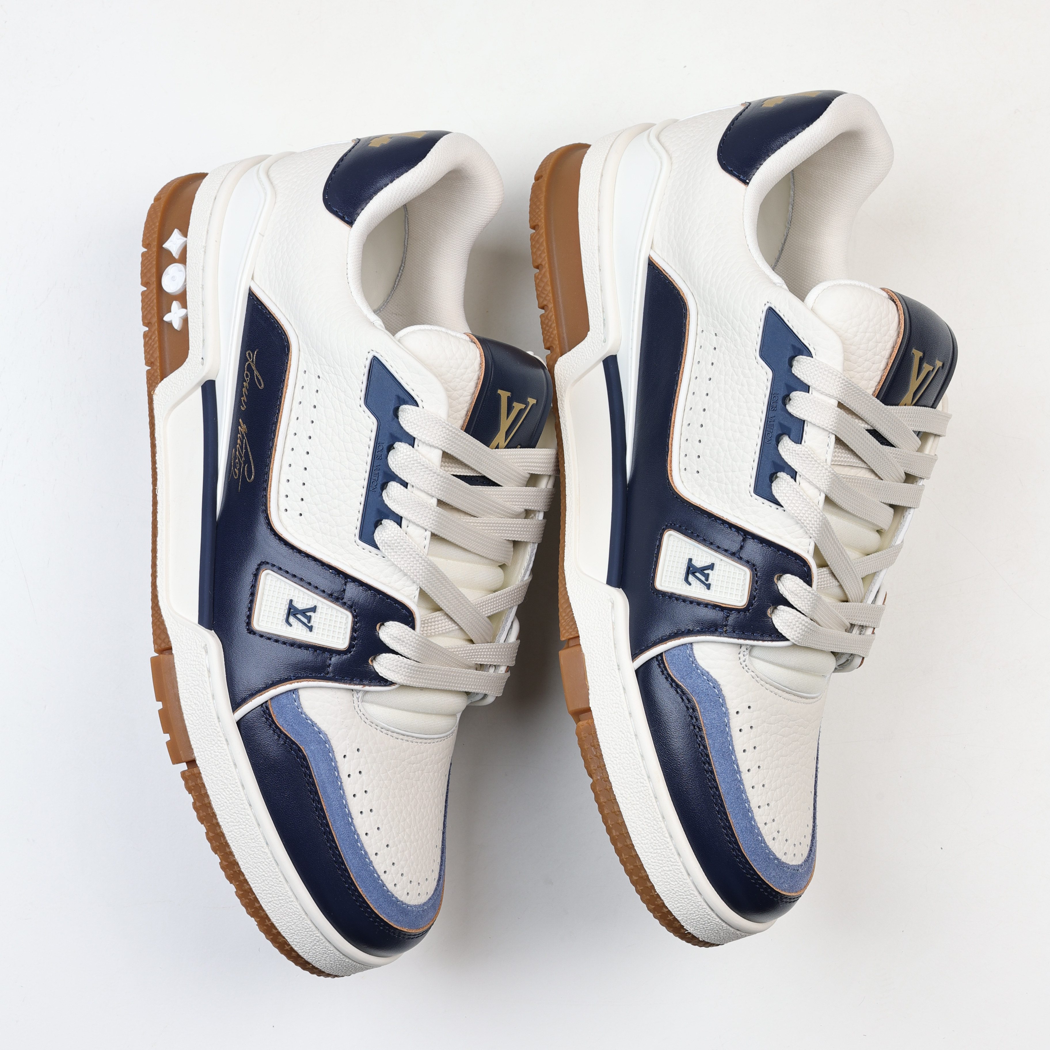Louis Vuitton Best UA Batch LV Trainer - Hand-finished Luxury Sport Shoes for Men & Women MAX 1AKB8Y-D0