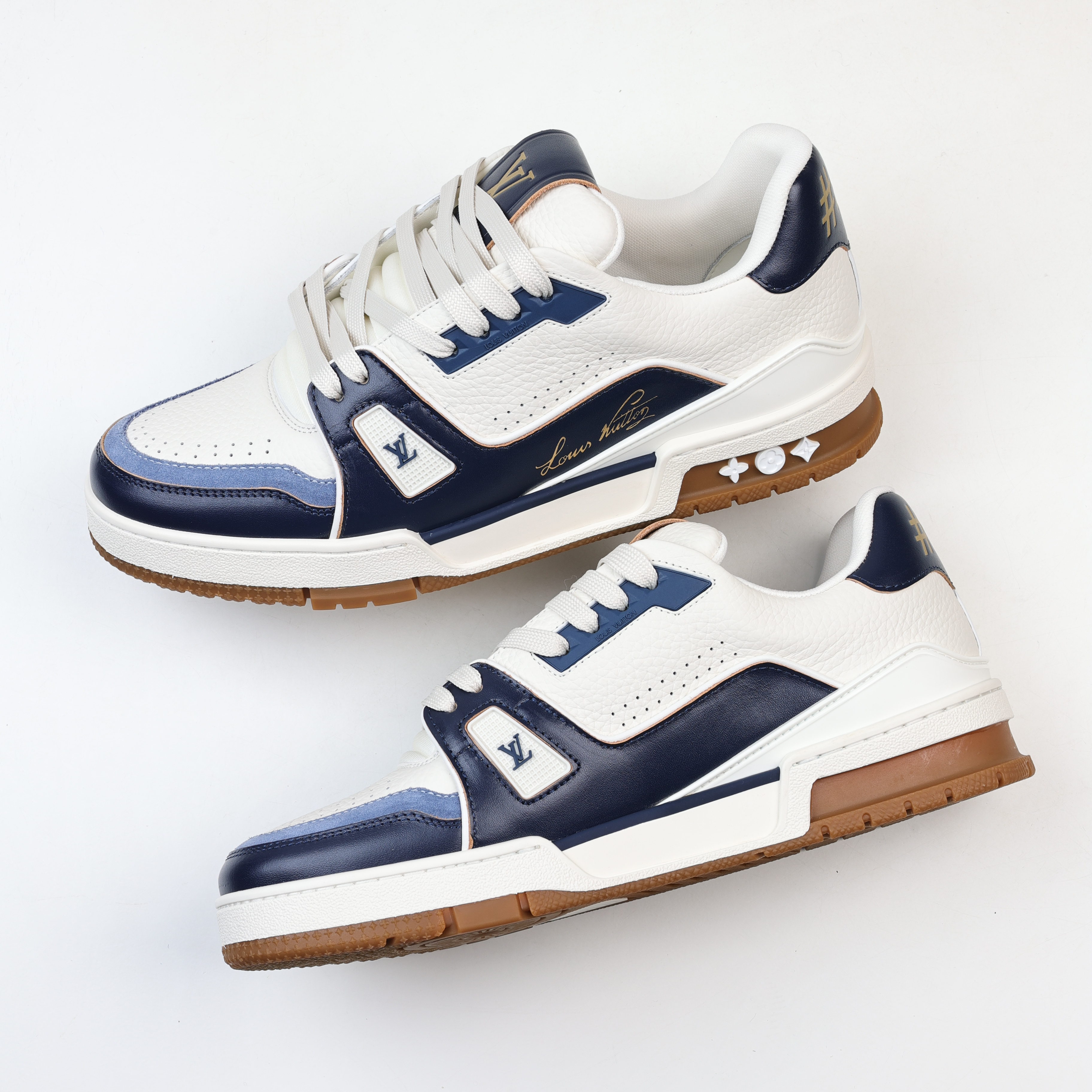 Louis Vuitton Best UA Batch LV Trainer - Hand-finished Luxury Sport Shoes for Men & Women MAX 1AKB8Y-D0