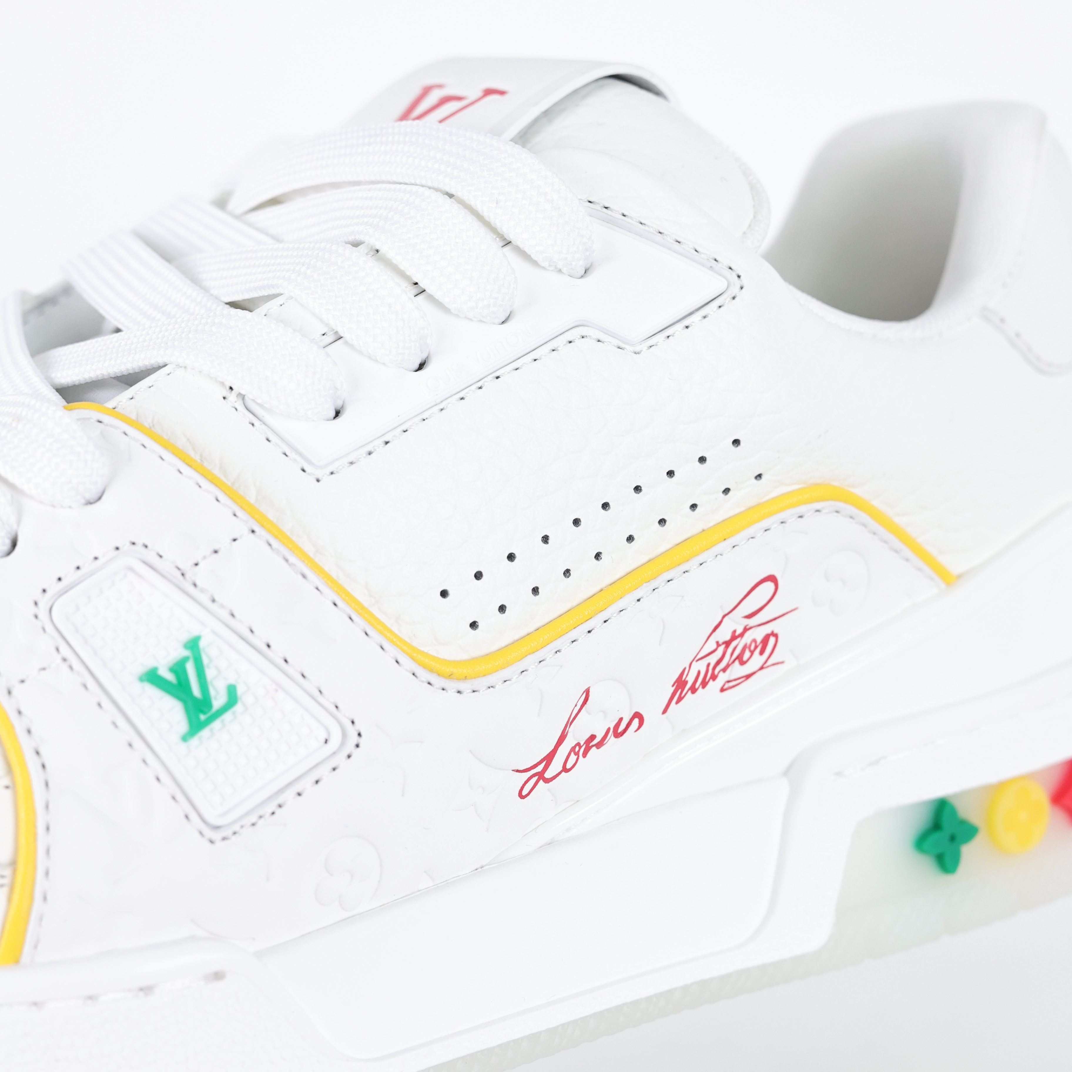 Louis Vuitton Best UA Batch LV Trainer - Hand-finished Luxury Sport Shoes for Men & Women MAX 1AHPJS-D0 上海游轮