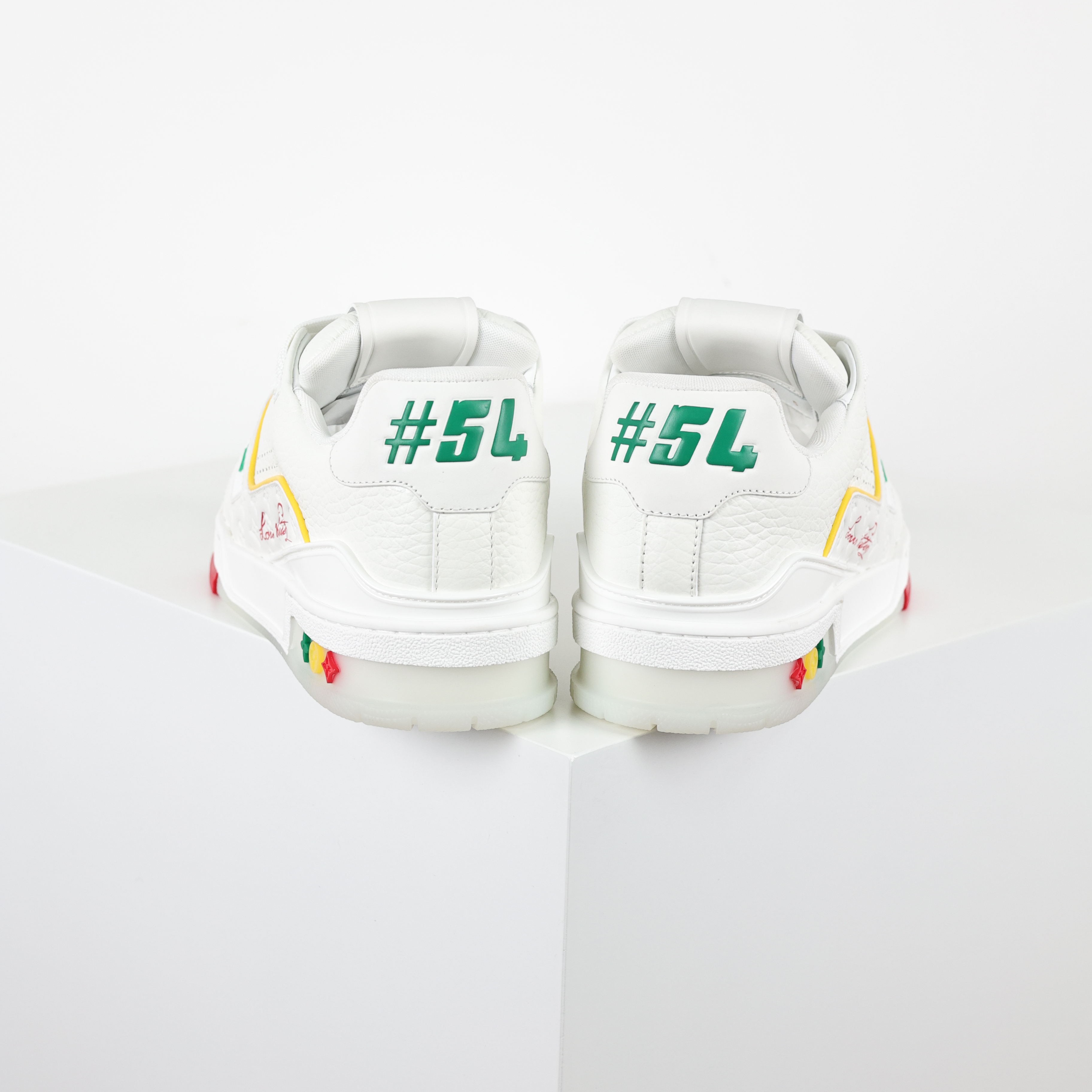Louis Vuitton Best UA Batch LV Trainer - Hand-finished Luxury Sport Shoes for Men & Women MAX 1AHPJS-D0 上海游轮