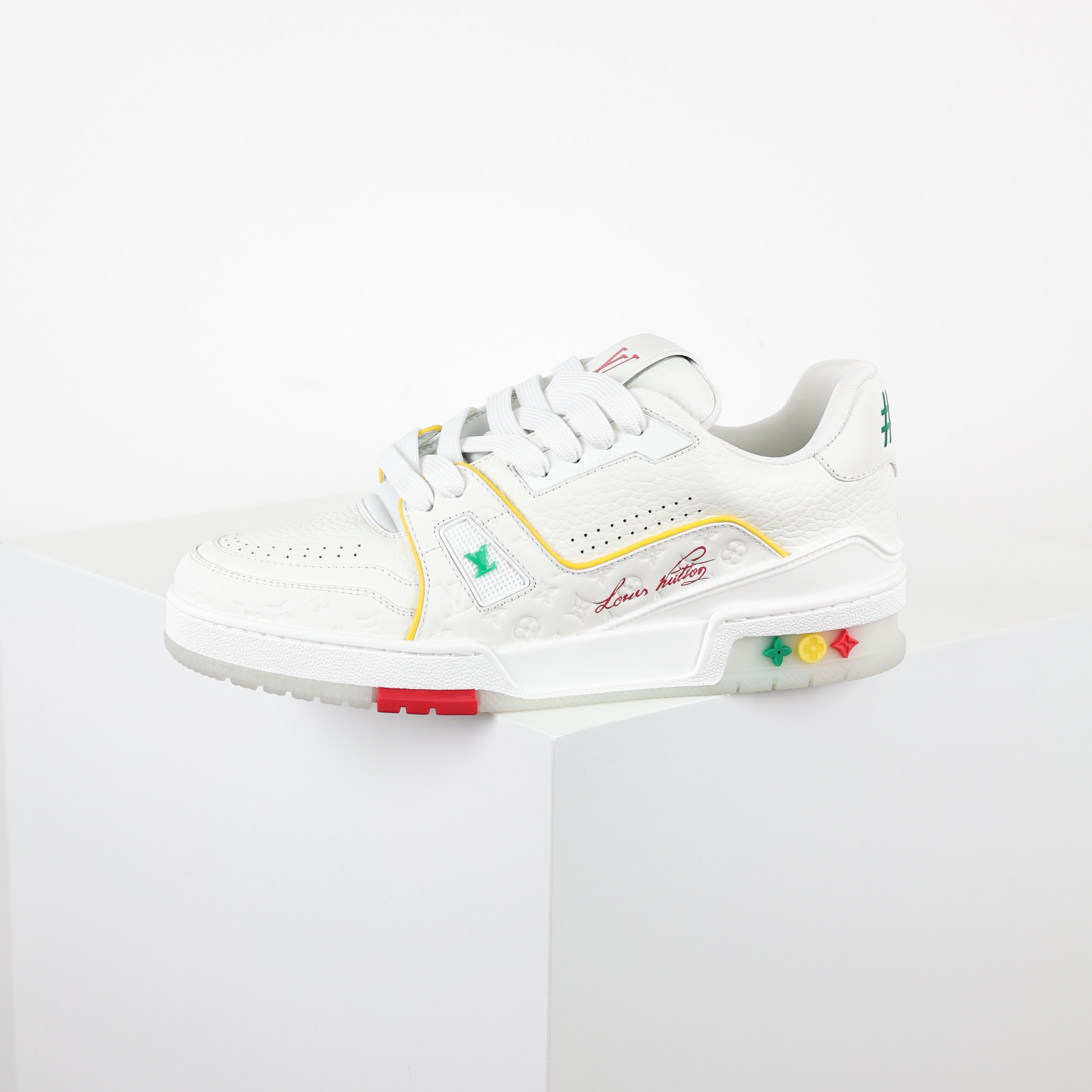 Louis Vuitton Best UA Batch LV Trainer - Hand-finished Luxury Sport Shoes for Men & Women MAX 1AHPJS-D0 上海游轮