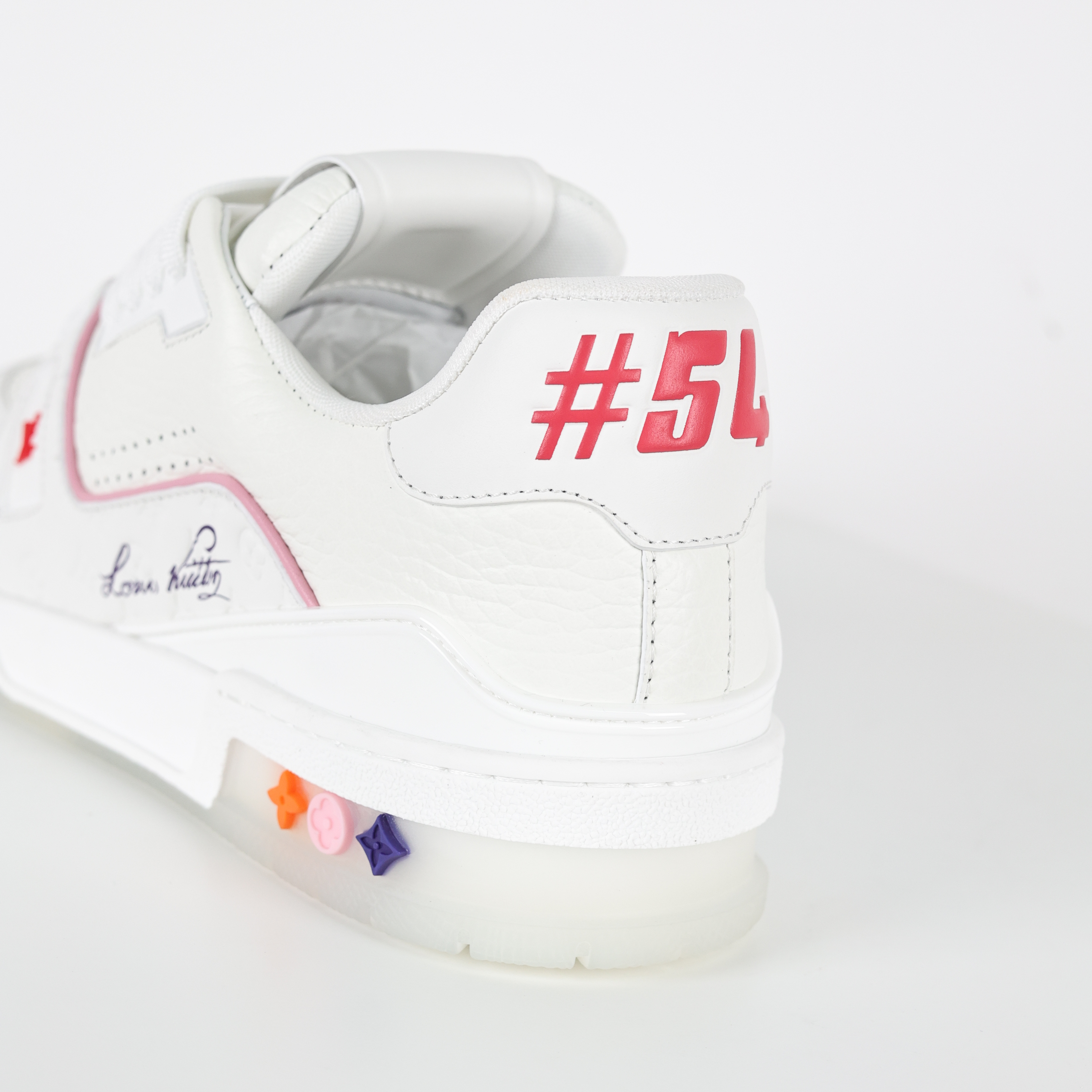 Louis Vuitton Best UA Batch LV Trainer - Hand-finished Luxury Sport Shoes for Men & Women MAX 1APHLG-D0 上海游轮