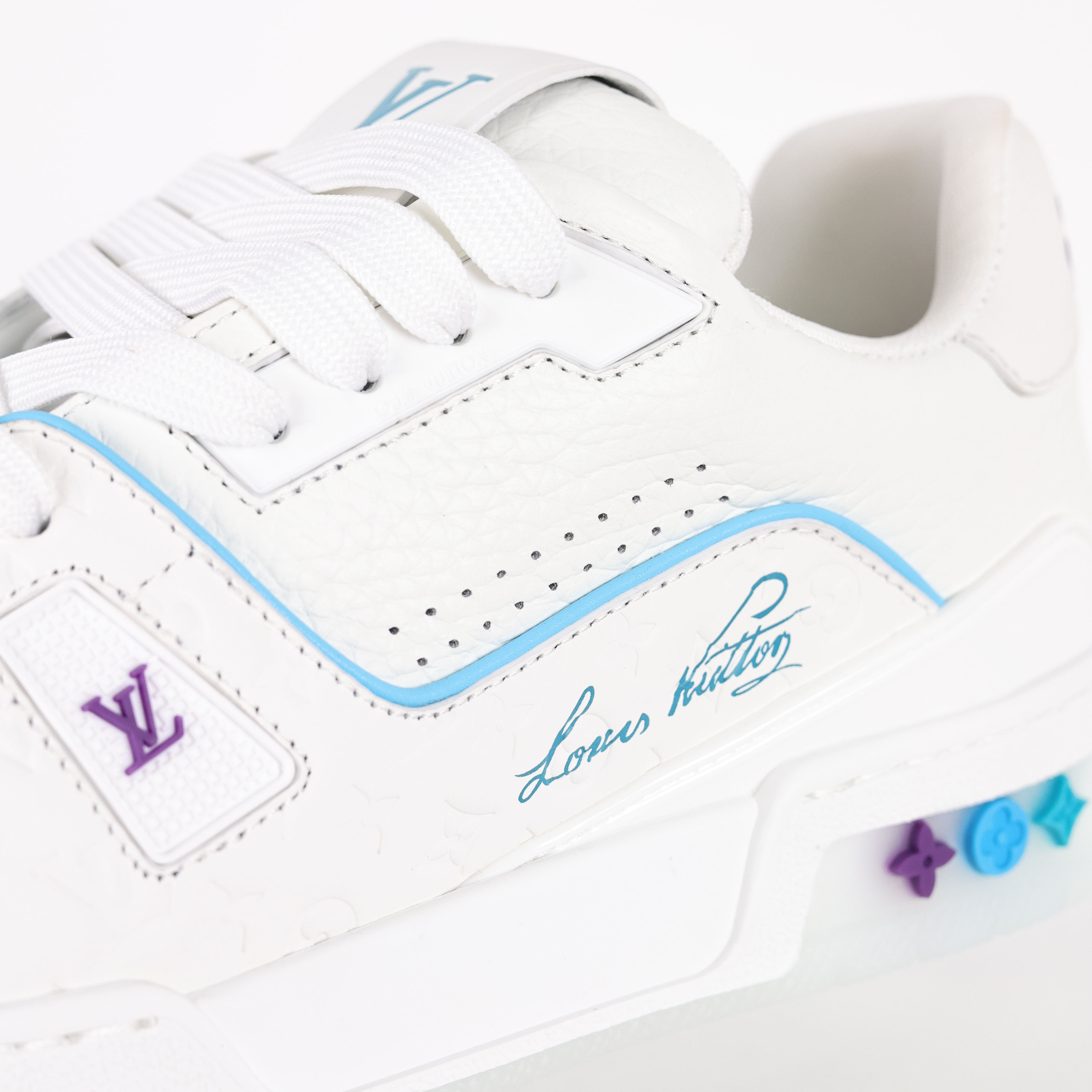 Louis Vuitton Best UA Batch LV Trainer - Hand-finished Luxury Sport Shoes for Men & Women MAX 1APHLB-D0 上海游轮