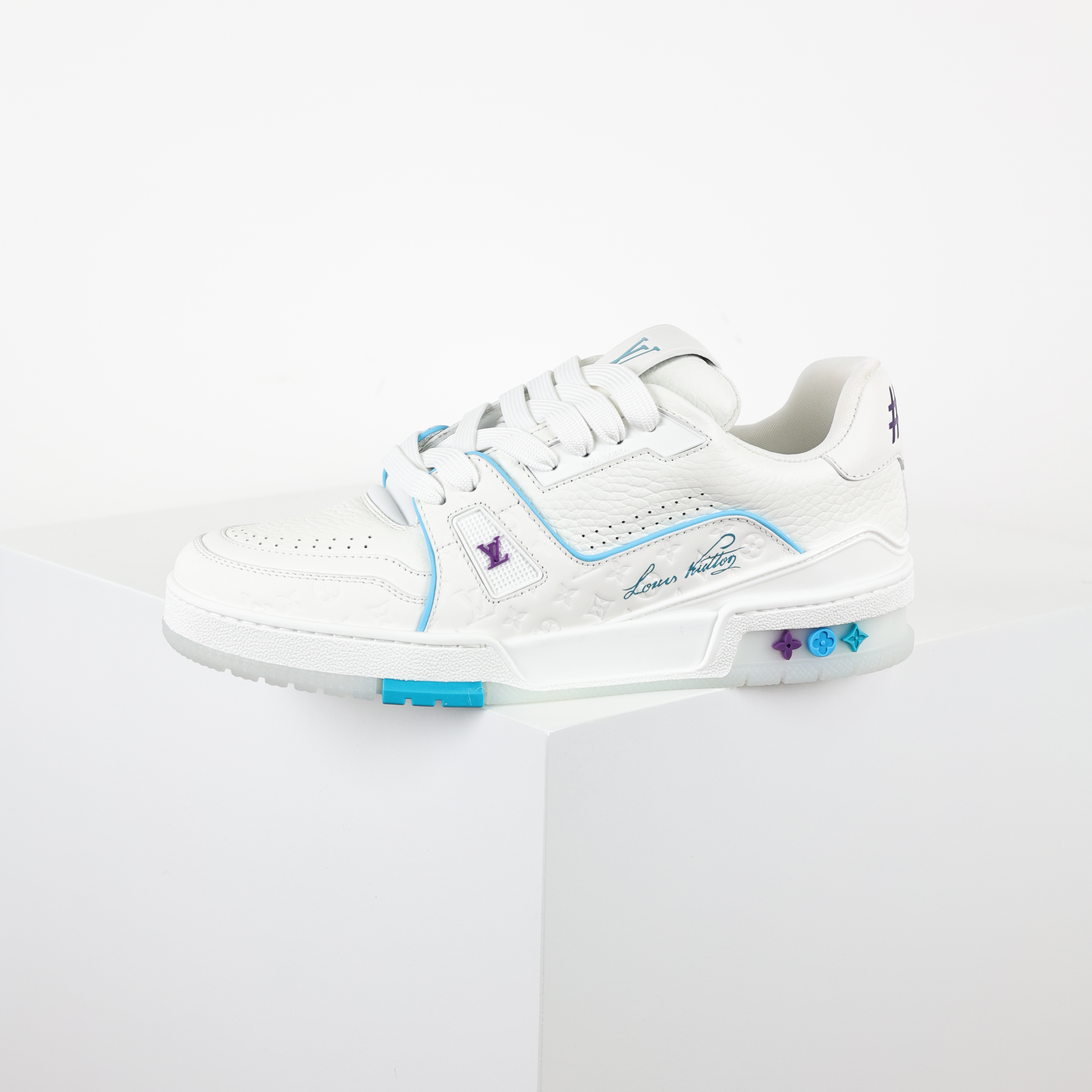 Louis Vuitton Best UA Batch LV Trainer - Hand-finished Luxury Sport Shoes for Men & Women MAX 1APHLB-D0 上海游轮