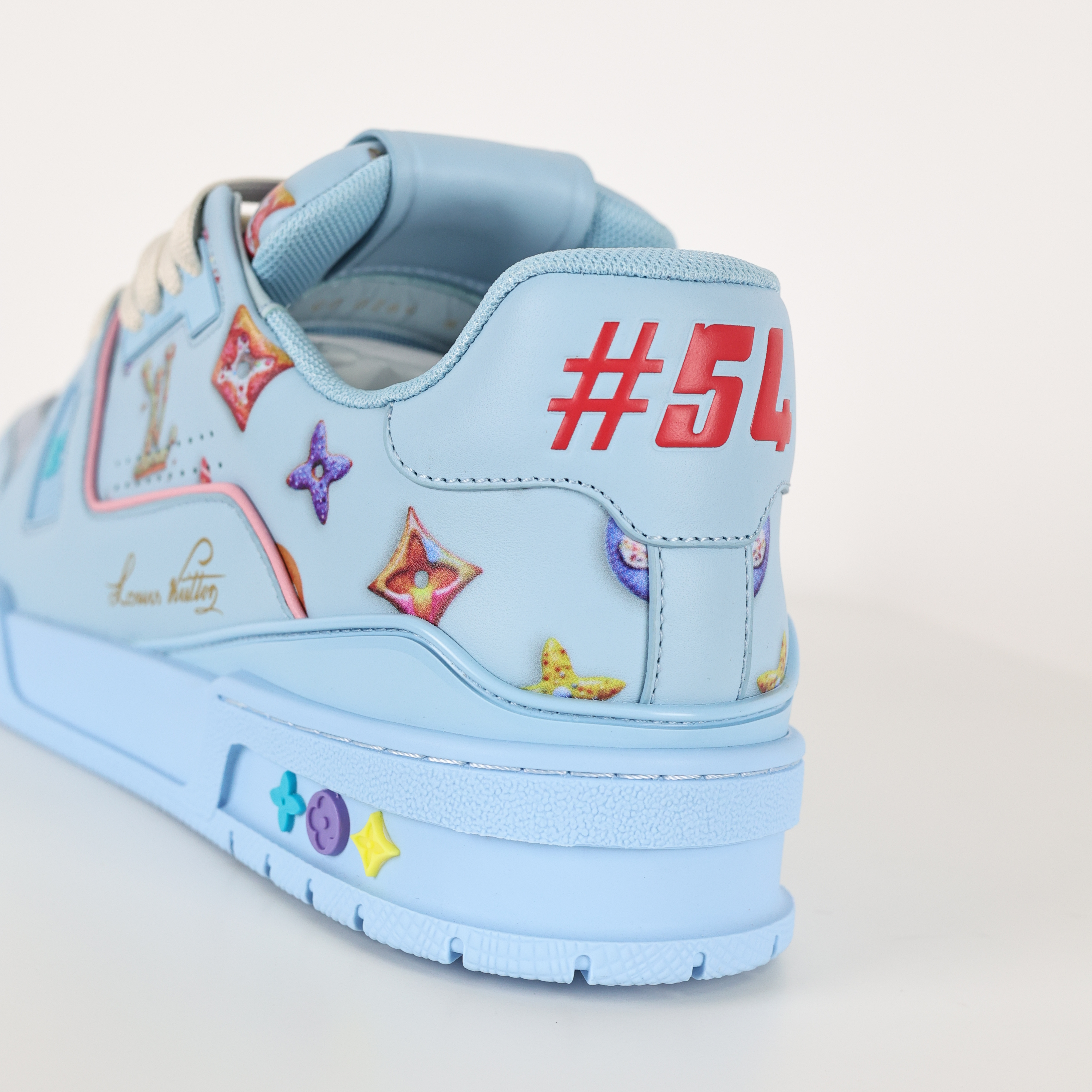 Louis Vuitton Best UA Batch LV Trainer - Hand-finished Luxury Sport Shoes for Men & Women MAX 1AJWF3-D0 