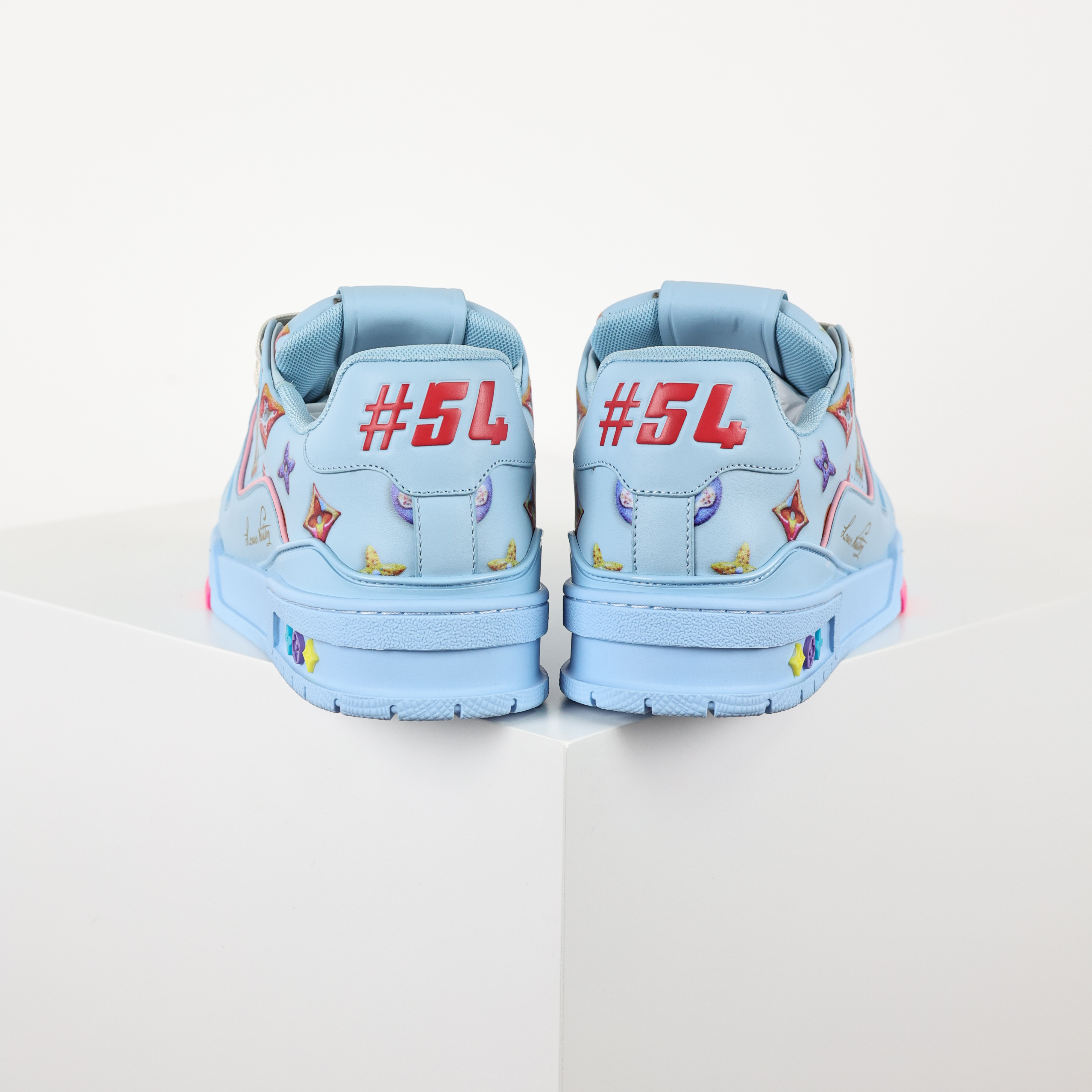 Louis Vuitton Best UA Batch LV Trainer - Hand-finished Luxury Sport Shoes for Men & Women MAX 1AJWF3-D0 