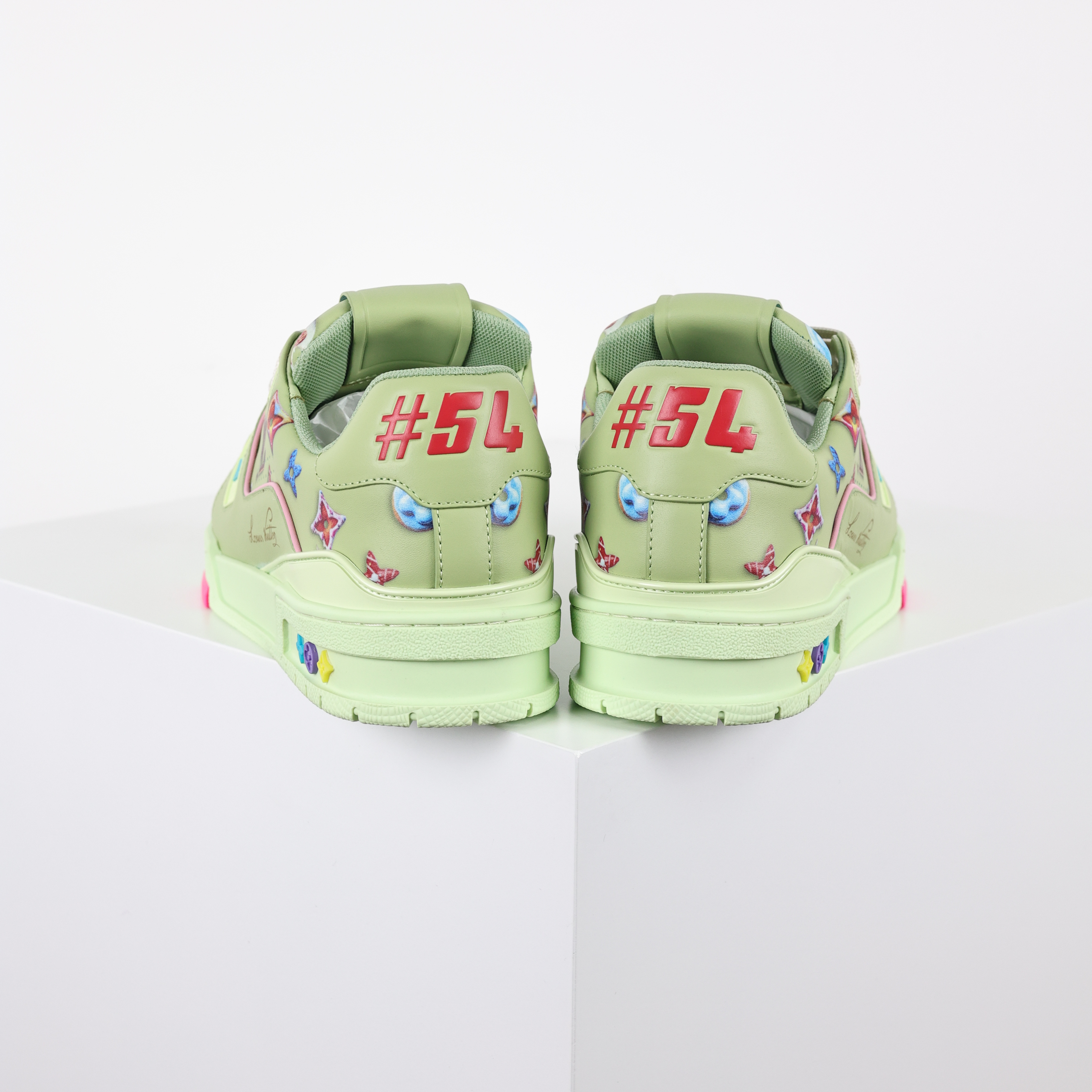 Louis Vuitton Best UA Batch LV Trainer - Hand-finished Luxury Sport Shoes for Men & Women MAX 1AJWED-D0 