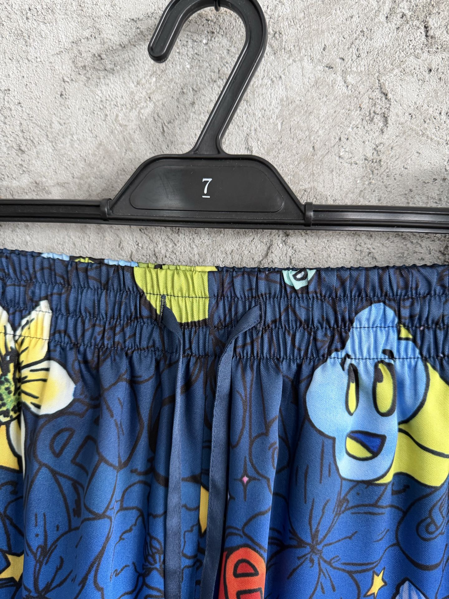 Casablanca 2026SS Star Print Silk Shorts - Luxury Resort Wear