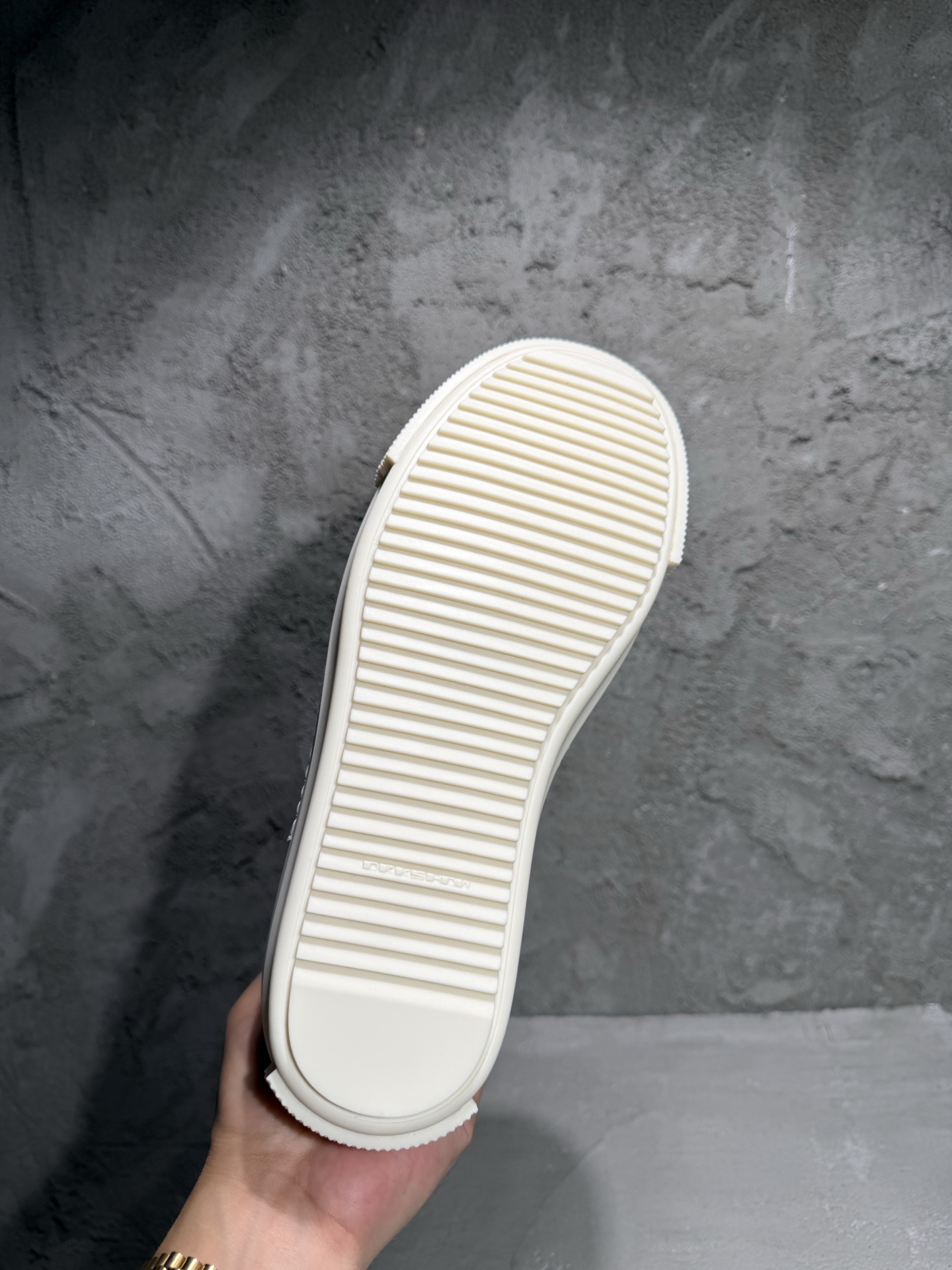 RICK OWENS RO 圆头 板鞋 休闲鞋 波鞋 男鞋  帆布  黑白 低筒  牛仔布侧面六孔  DU01F4822DOEH2-911