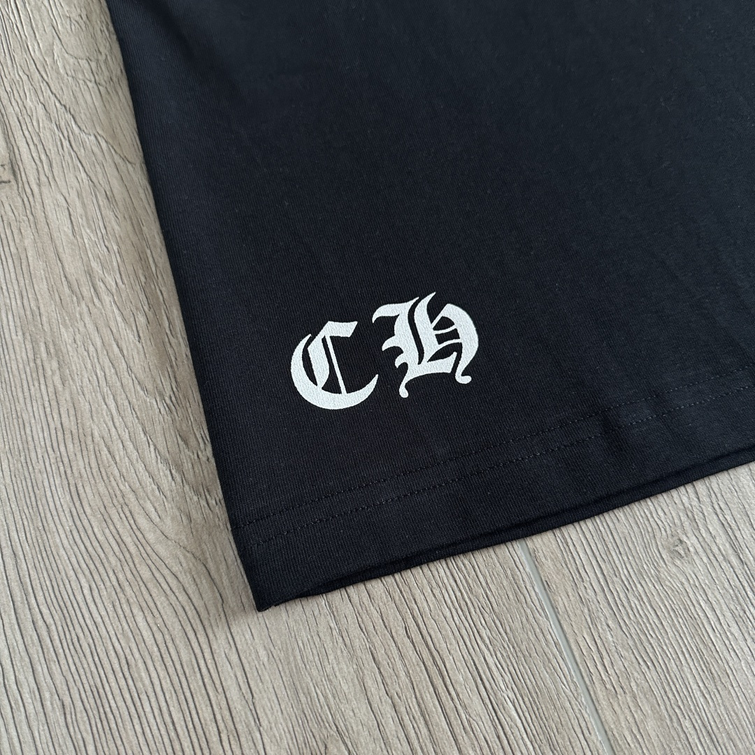 Chrome Hearts CH 克罗心  圆领 短袖 T恤 A0东京限定 后被满字 