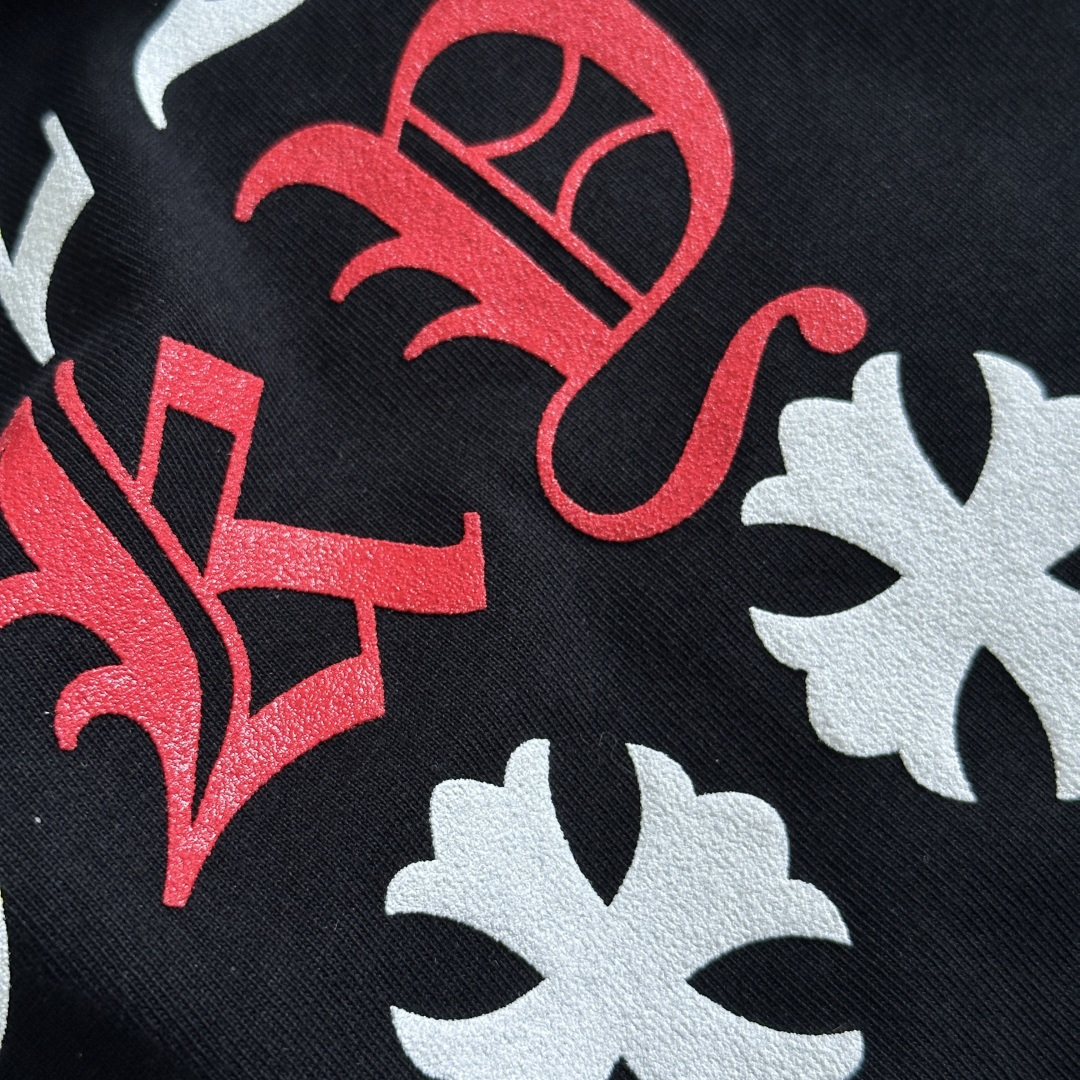 Chrome Hearts CH 克罗心  圆领 短袖 T恤 A0东京限定 后被满字 