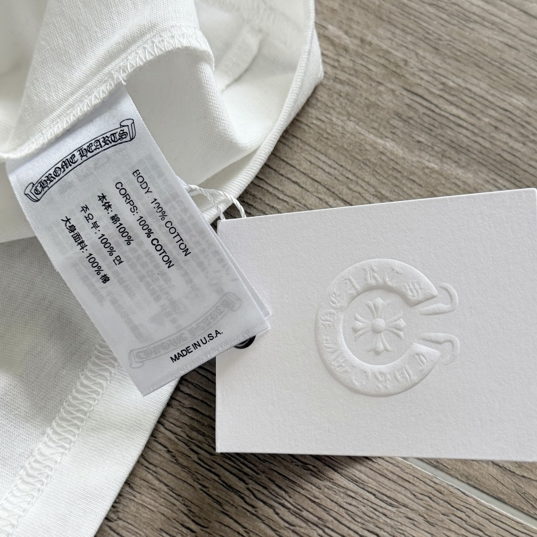 Chrome Hearts CH 克罗心  圆领 短袖 T恤 A0东京限定 后被满字 