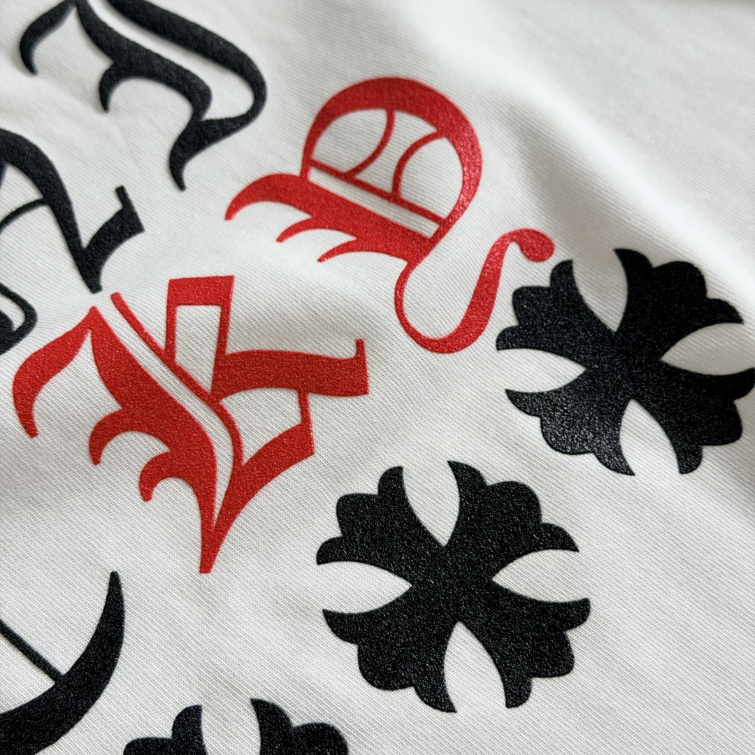 Chrome Hearts CH 克罗心  圆领 短袖 T恤 A0东京限定 后被满字 