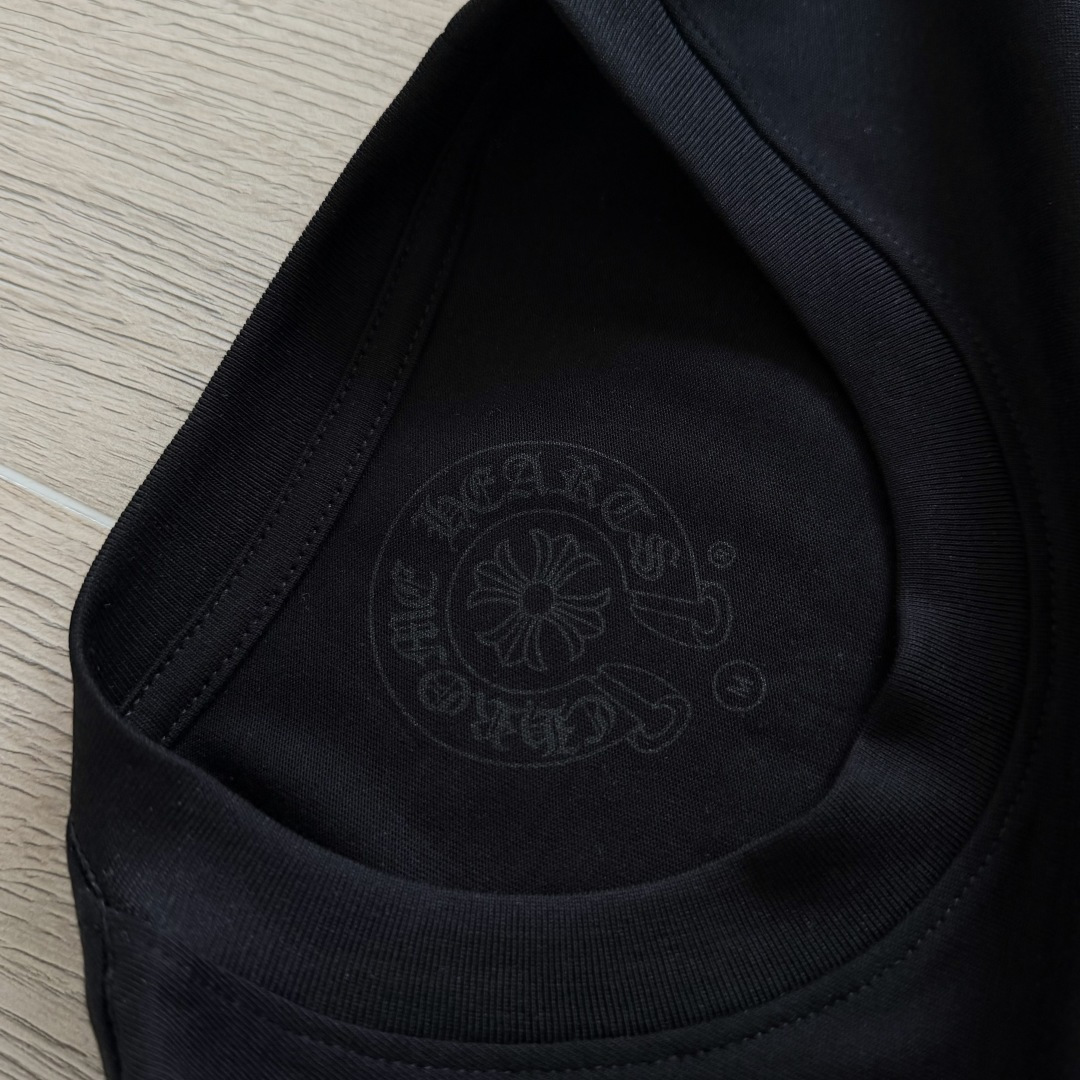Chrome Hearts CH 克罗心  圆领 短袖 T恤 A0迈阿密限定橙色 