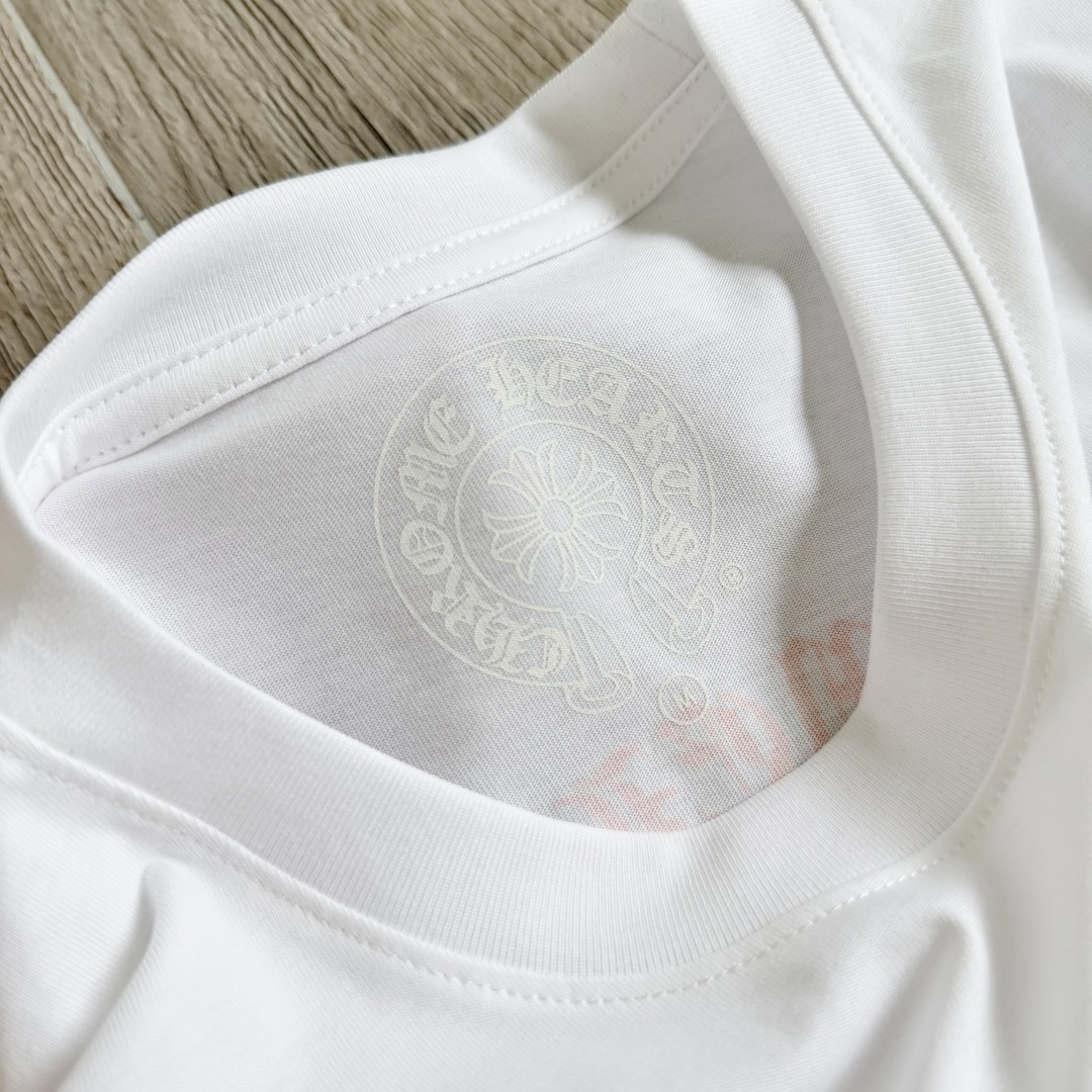 Chrome Hearts CH 克罗心  圆领 短袖 T恤 A0迈阿密限定橙色 
