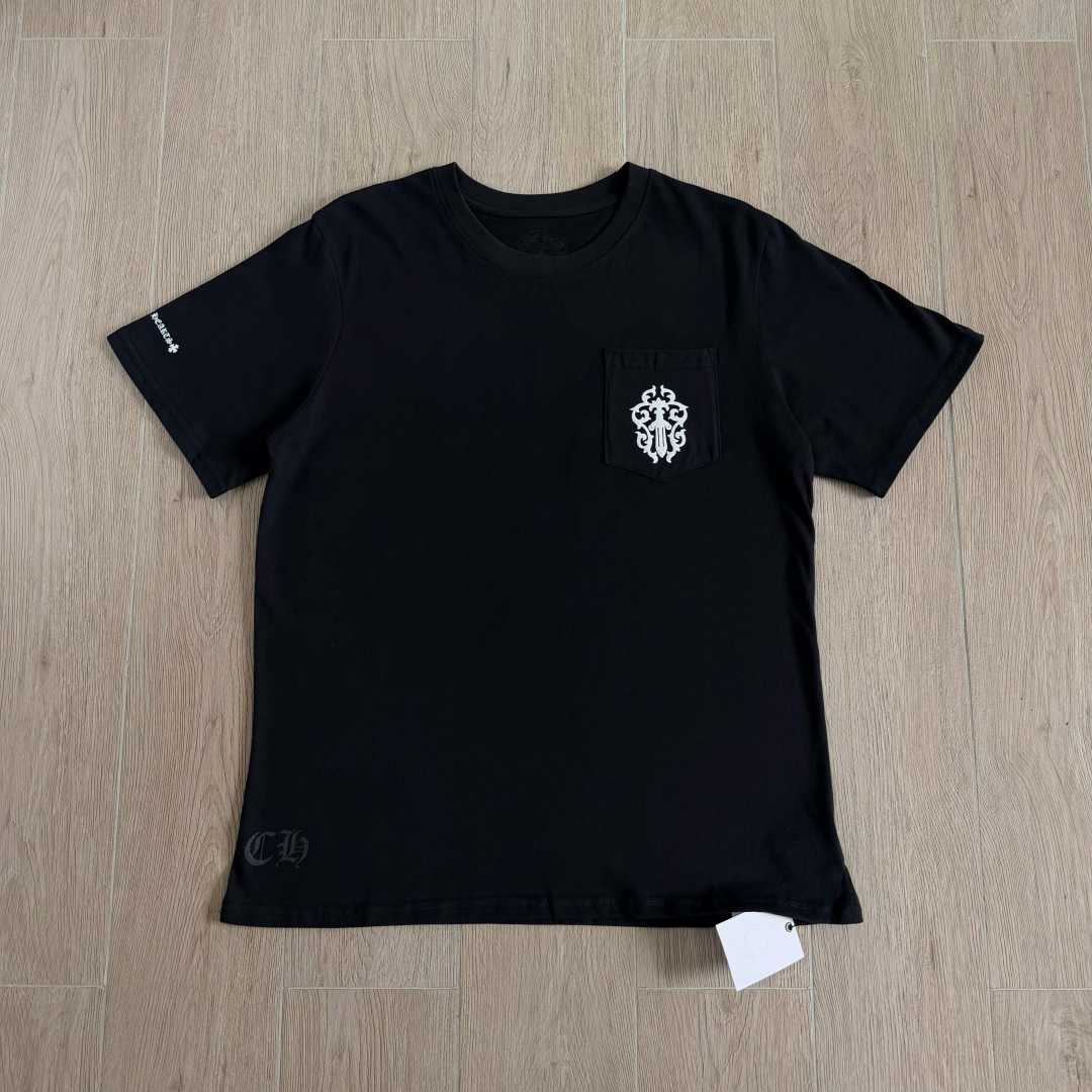 Chrome Hearts CH 克罗心  圆领 短袖 T恤 A0宝剑梵文logo