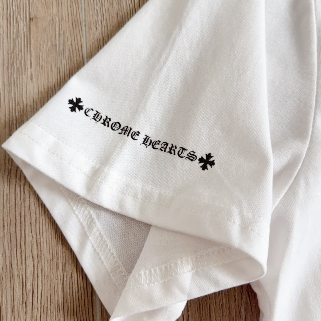 Chrome Hearts CH 克罗心  圆领 短袖 T恤 A0宝剑梵文logo