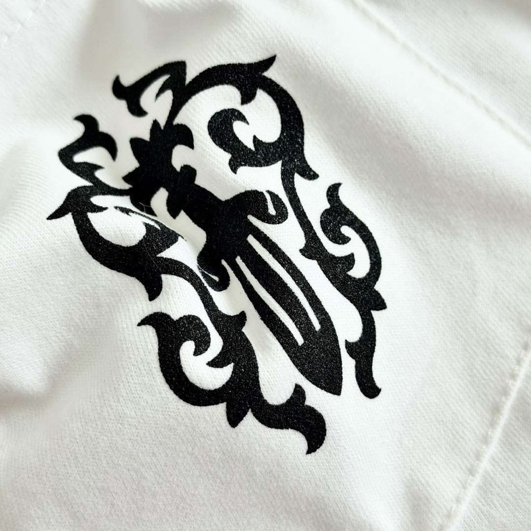 Chrome Hearts CH 克罗心  圆领 短袖 T恤 A0宝剑梵文logo